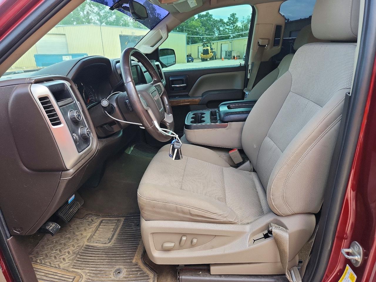 2014 Gmc Sierra K1500 Sle Burgundy vin: 1GTV2UEC2EZ328517