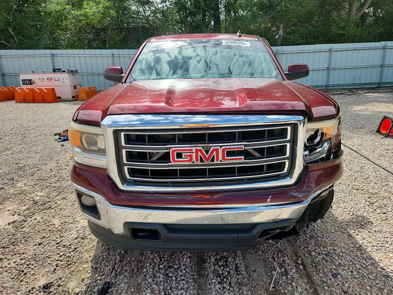 2014 Gmc Sierra K1500 Sle Burgundy vin: 1GTV2UEC2EZ328517