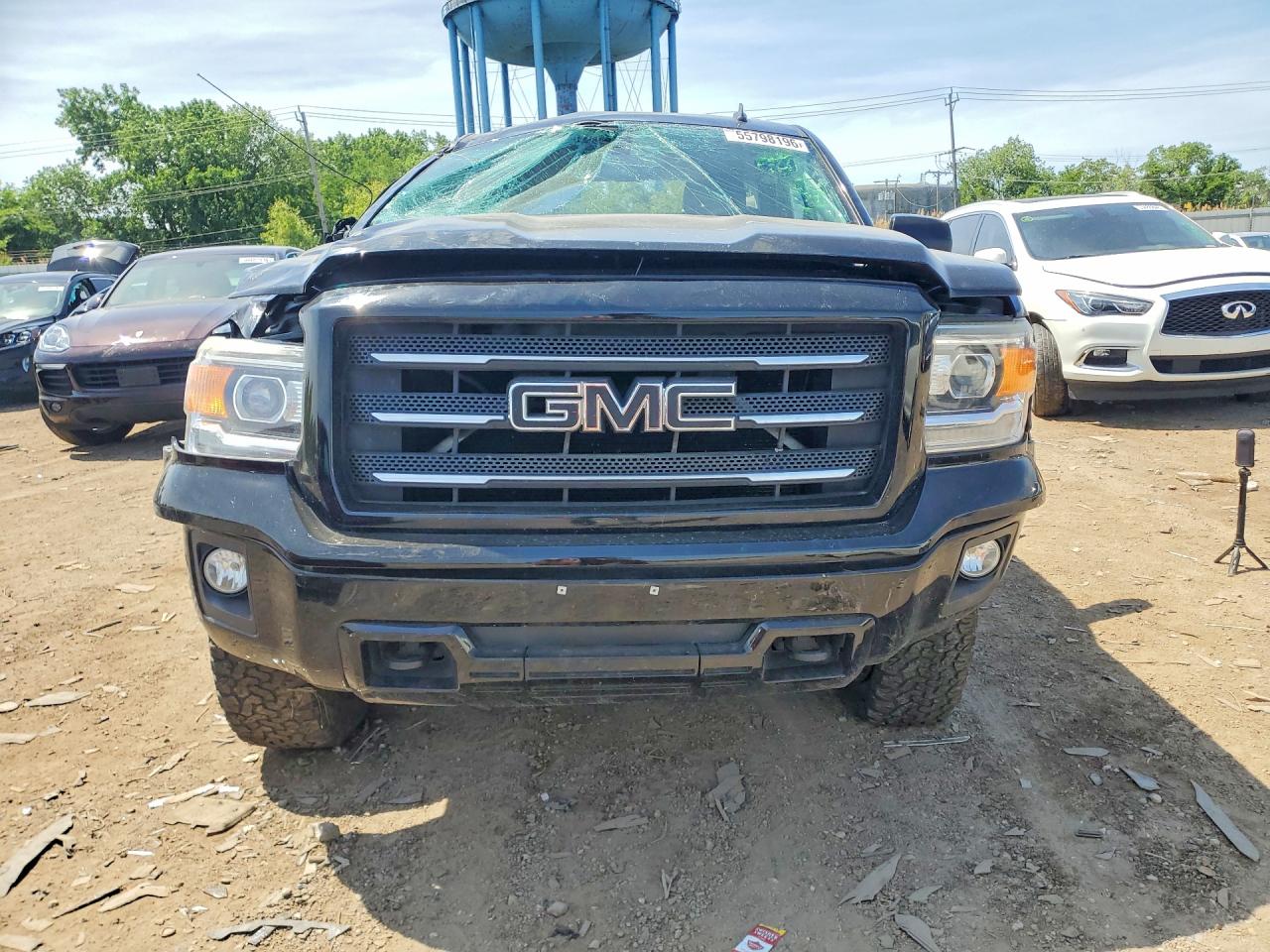 2014 Gmc Sierra K1500 Sle Black vin: 1GTV2UEC2EZ384280