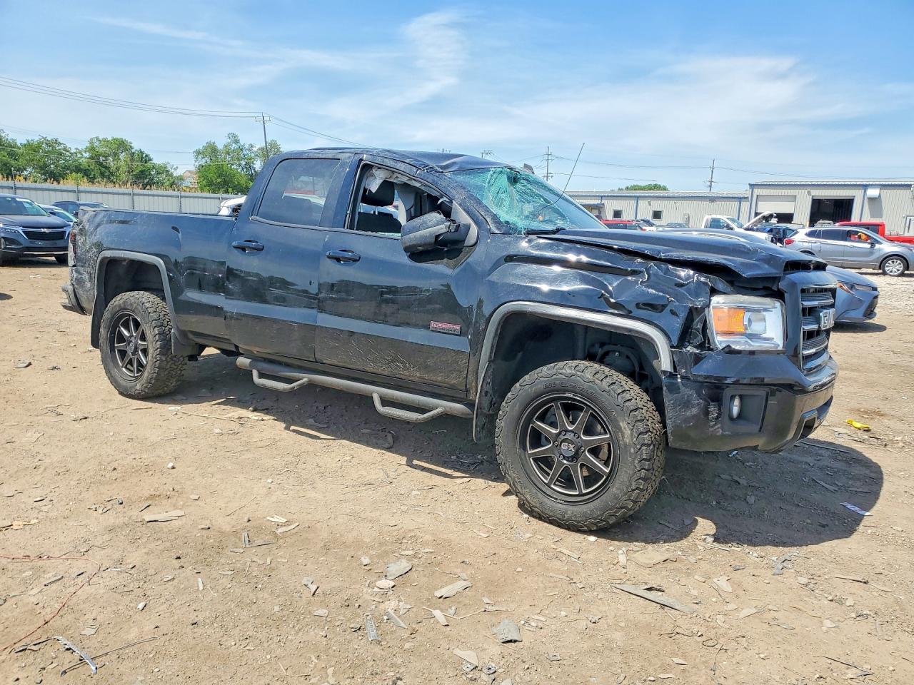 2014 Gmc Sierra K1500 Sle Black vin: 1GTV2UEC2EZ384280