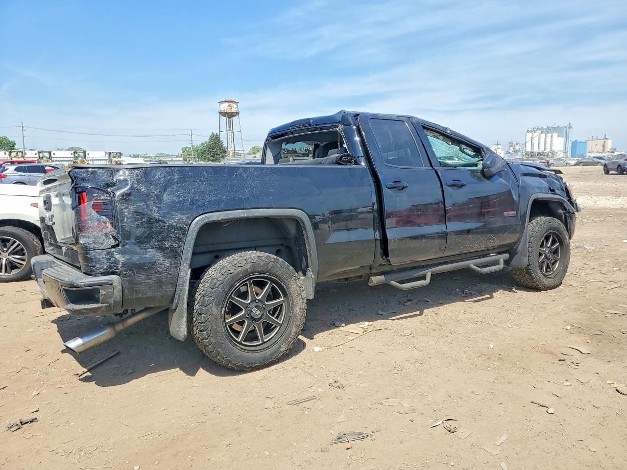 2014 Gmc Sierra K1500 Sle Black vin: 1GTV2UEC2EZ384280