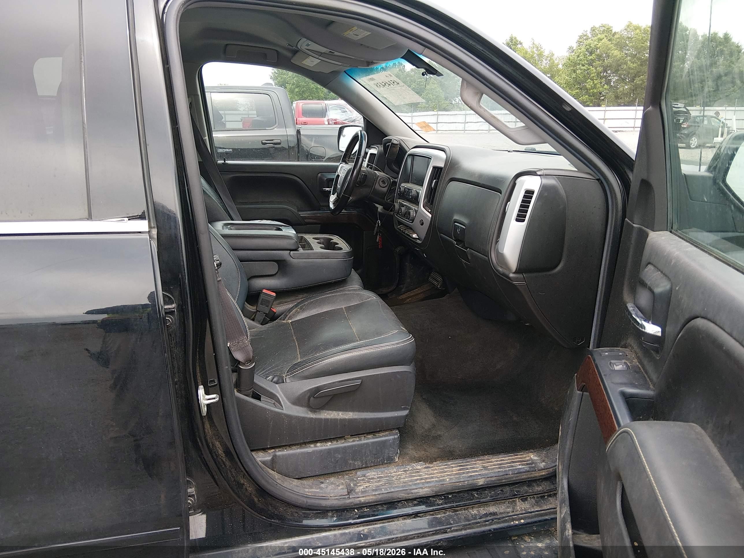 2015 Gmc Sierra 1500 Sle Black vin: 1GTV2UEC2FZ158399