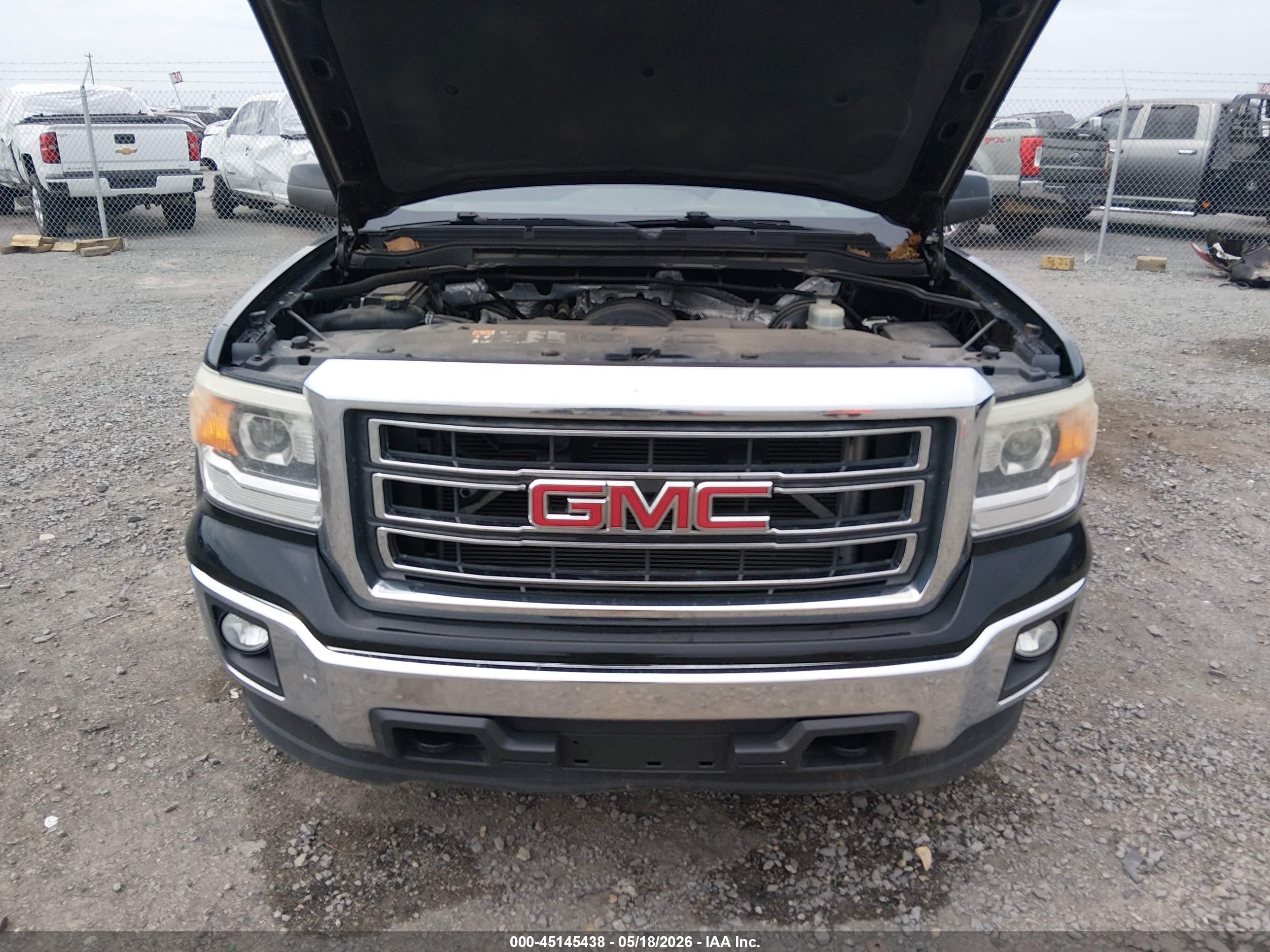 2015 Gmc Sierra 1500 Sle Black vin: 1GTV2UEC2FZ158399