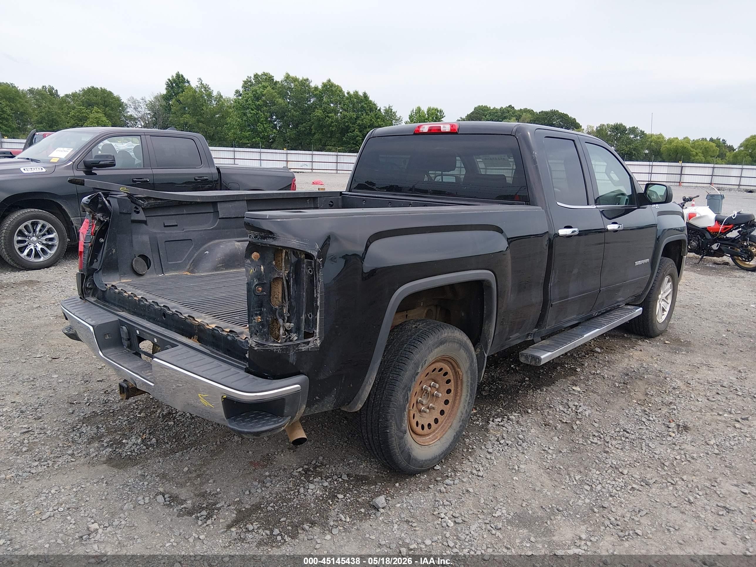 2015 Gmc Sierra 1500 Sle Black vin: 1GTV2UEC2FZ158399