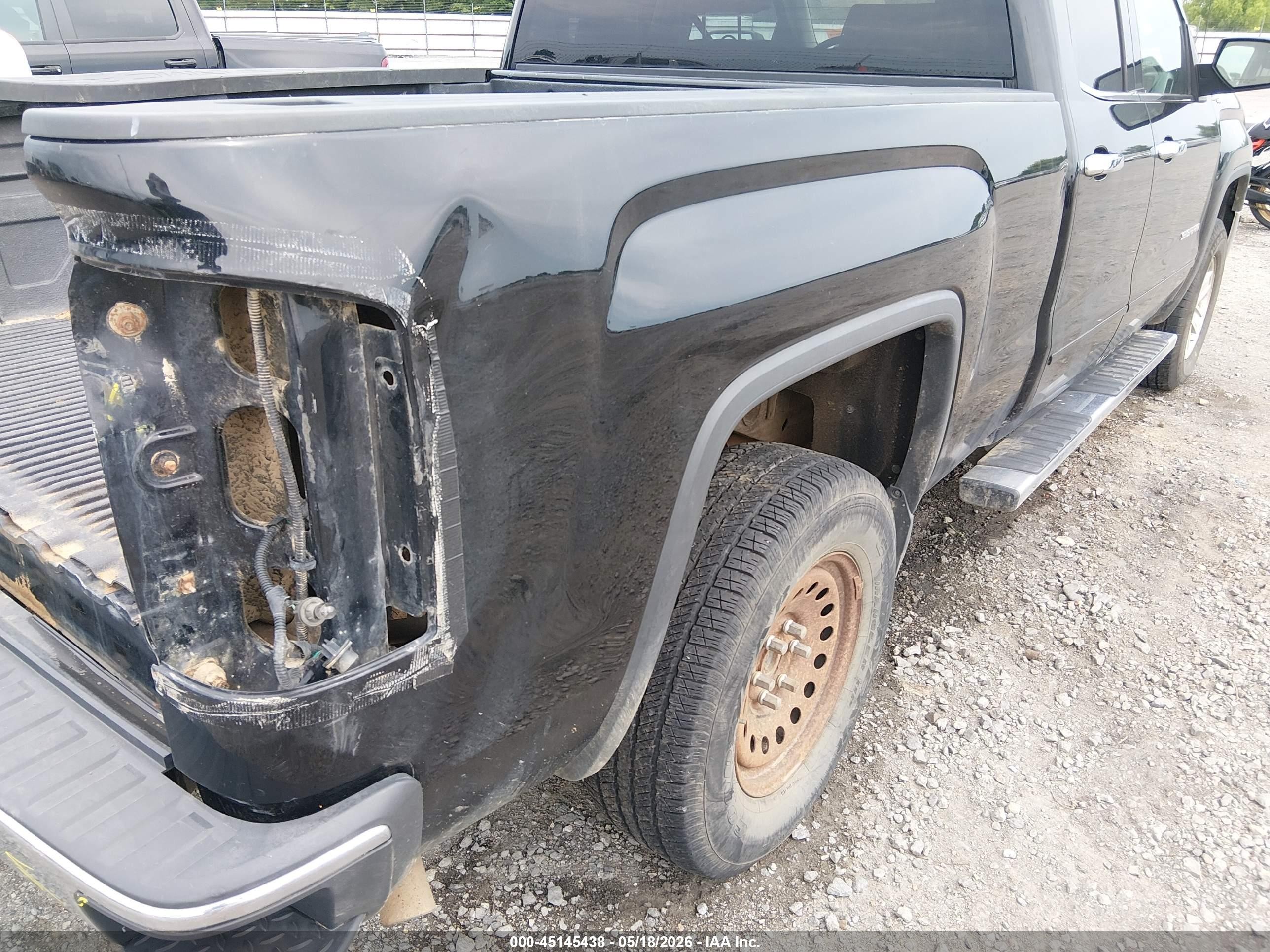 2015 Gmc Sierra 1500 Sle Black vin: 1GTV2UEC2FZ158399