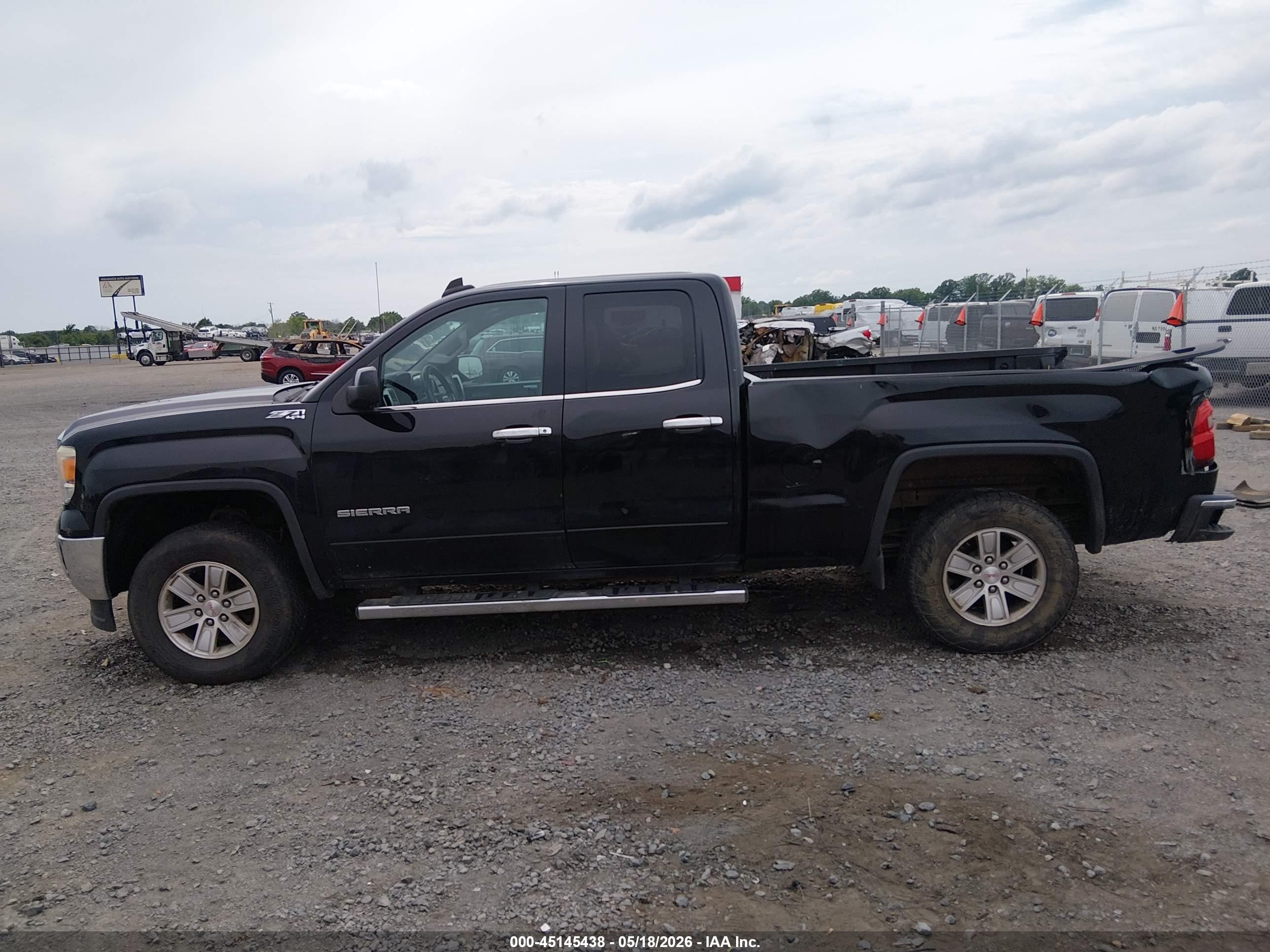 2015 Gmc Sierra 1500 Sle Black vin: 1GTV2UEC2FZ158399