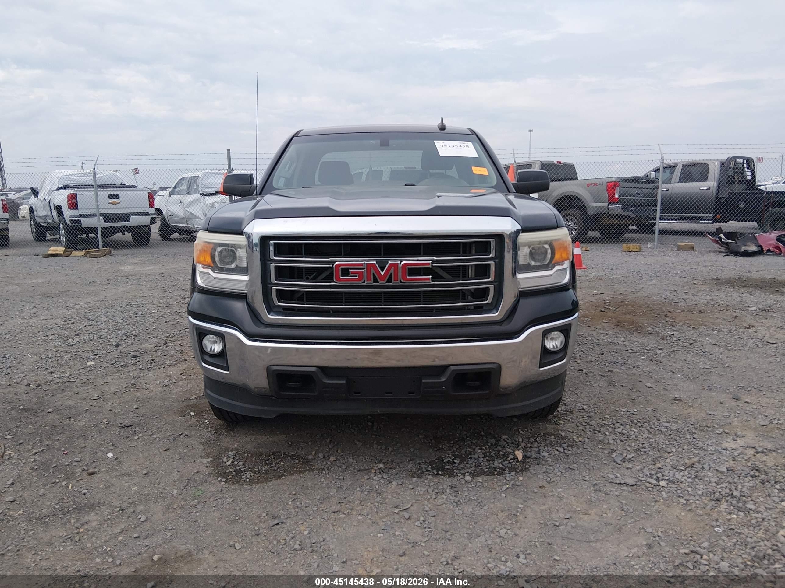 2015 Gmc Sierra 1500 Sle Black vin: 1GTV2UEC2FZ158399