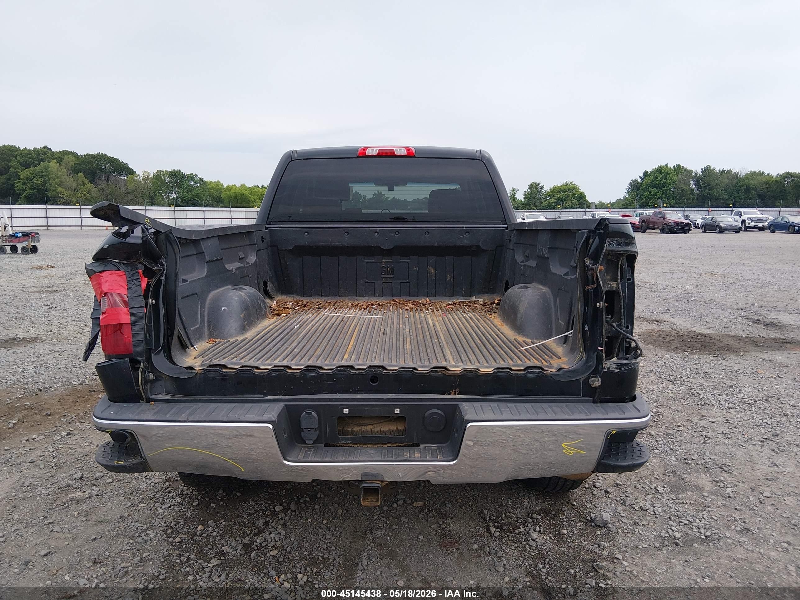 2015 Gmc Sierra 1500 Sle Black vin: 1GTV2UEC2FZ158399