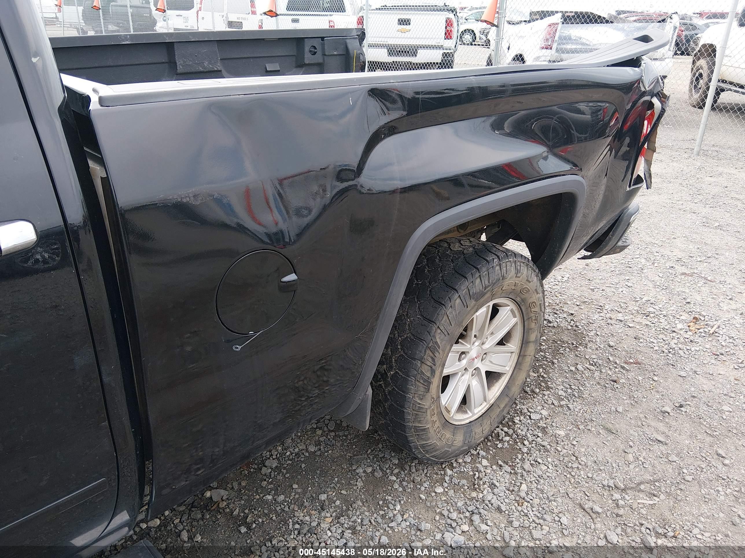 2015 Gmc Sierra 1500 Sle Black vin: 1GTV2UEC2FZ158399