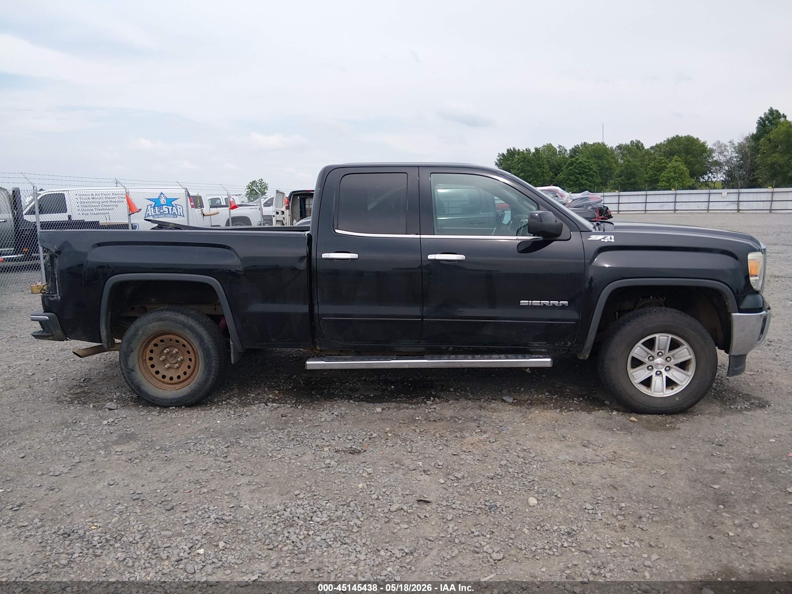 2015 Gmc Sierra 1500 Sle Black vin: 1GTV2UEC2FZ158399