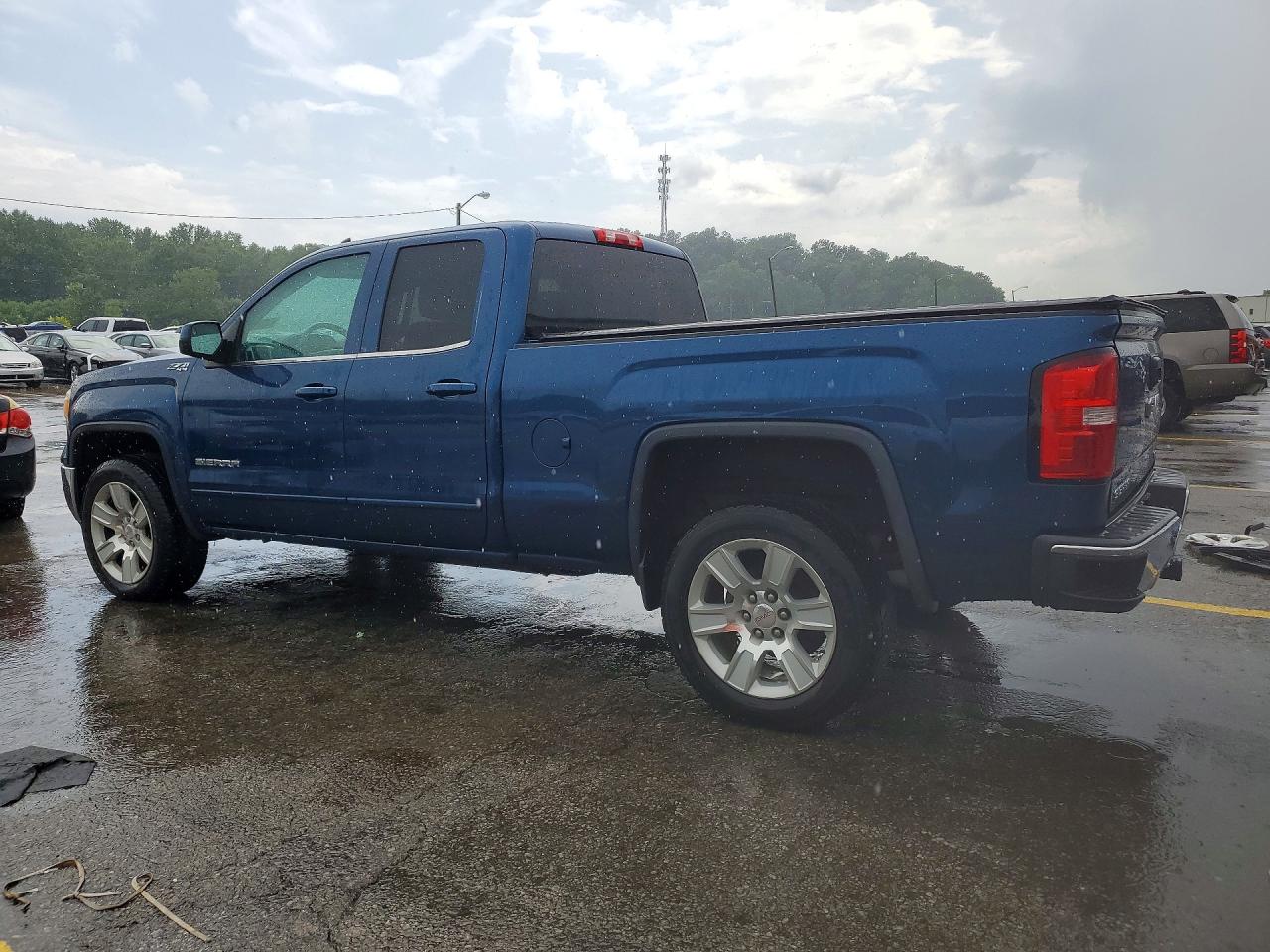 2015 Gmc Sierra K1500 Sle Синий vin: 1GTV2UEC2FZ213451