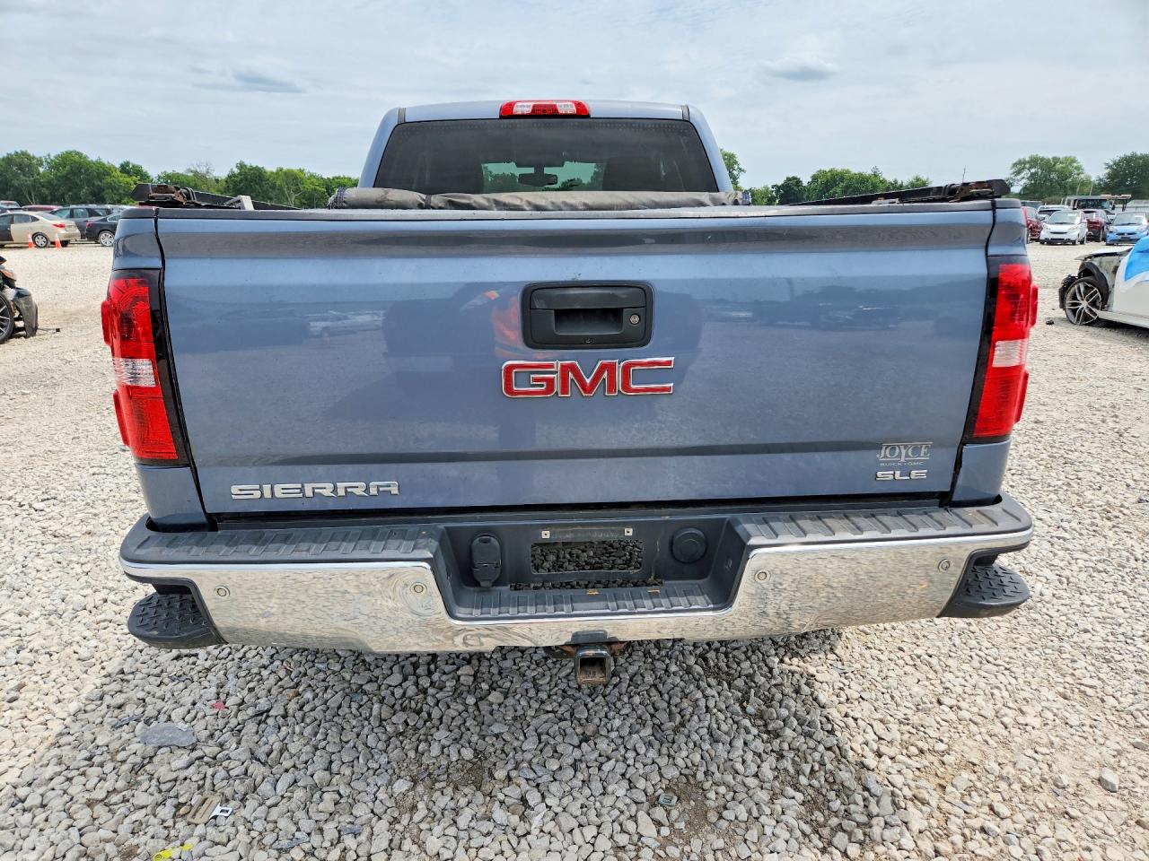 2015 Gmc Sierra K1500 Sle Синий vin: 1GTV2UEC2FZ250192