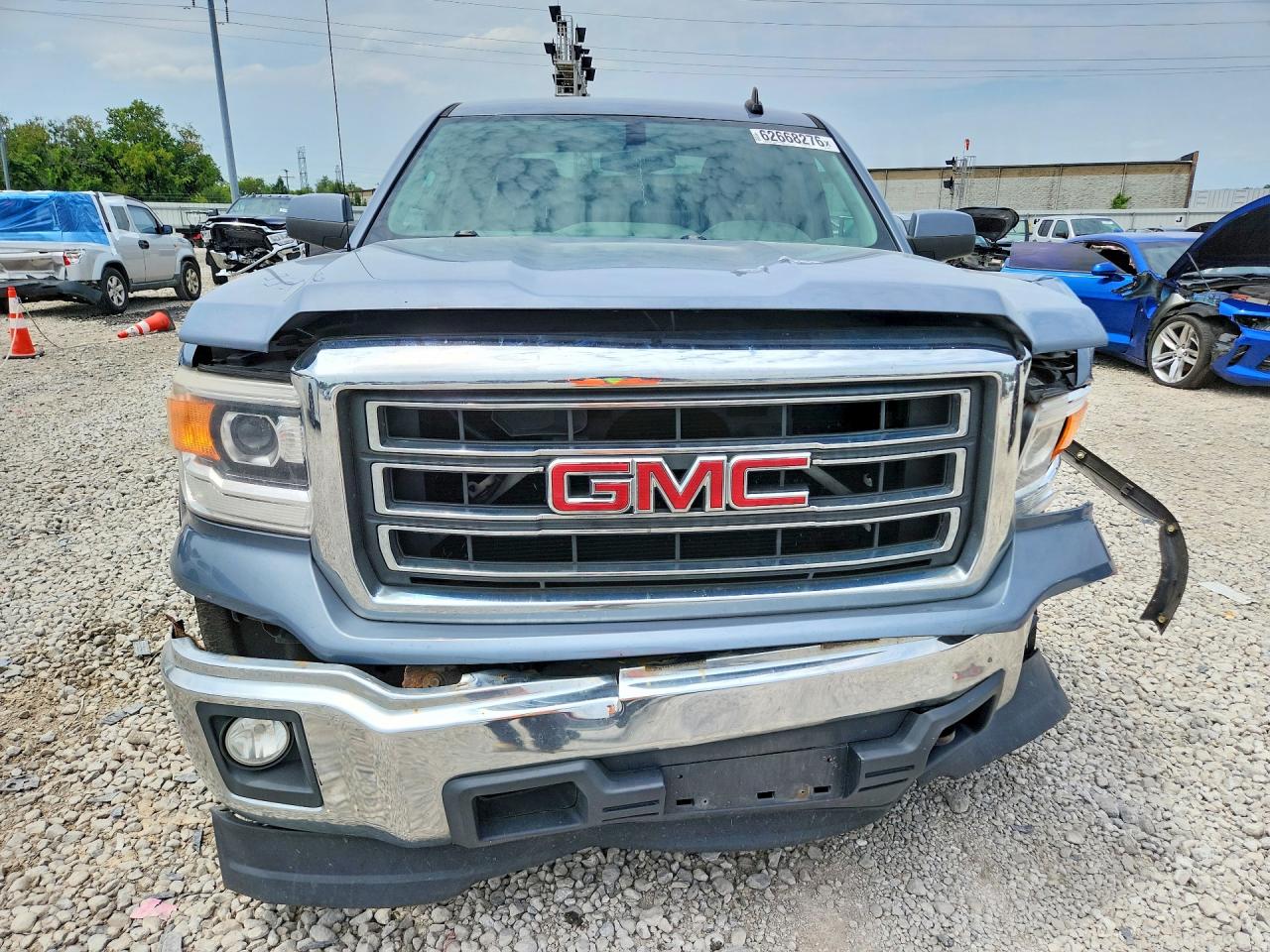 2015 Gmc Sierra K1500 Sle Синий vin: 1GTV2UEC2FZ250192