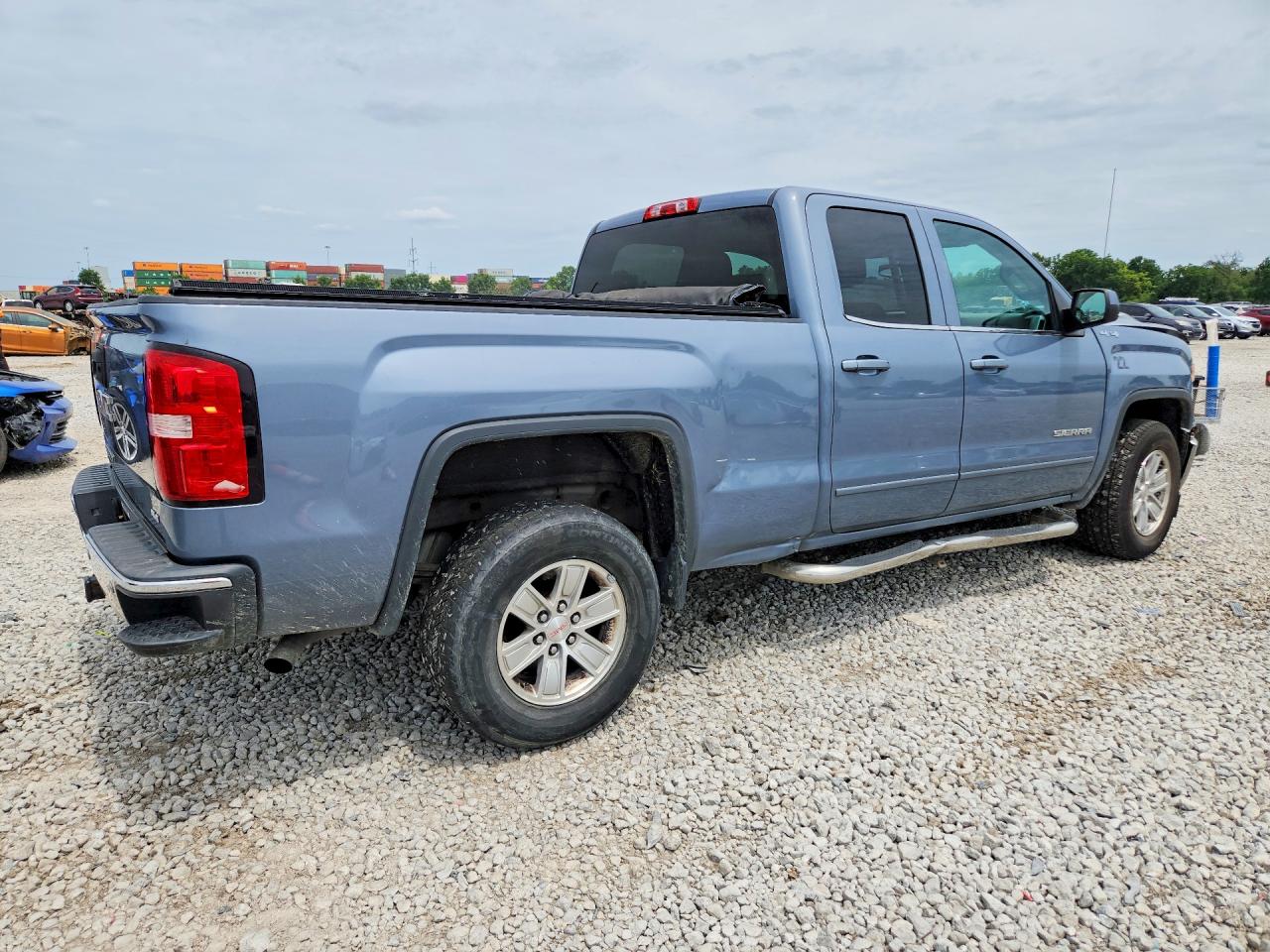 2015 Gmc Sierra K1500 Sle Синий vin: 1GTV2UEC2FZ250192