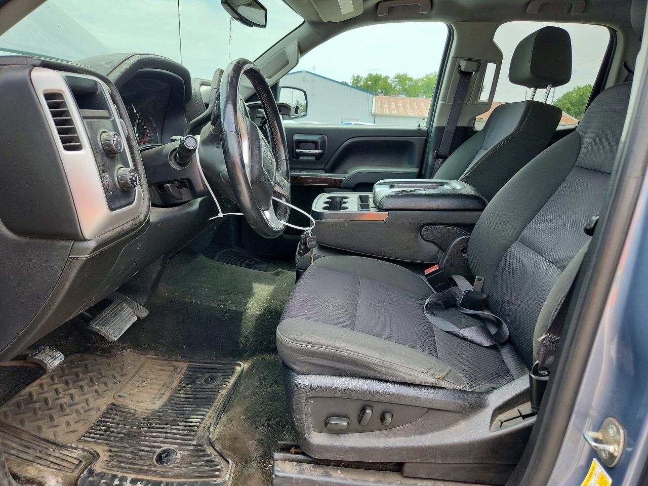 2015 Gmc Sierra K1500 Sle Синий vin: 1GTV2UEC2FZ250192
