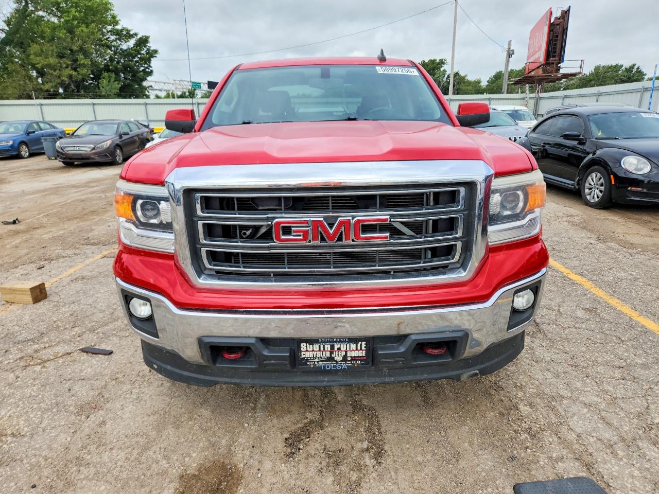 2015 Gmc Sierra K1500 Sle Red vin: 1GTV2UEC2FZ254338