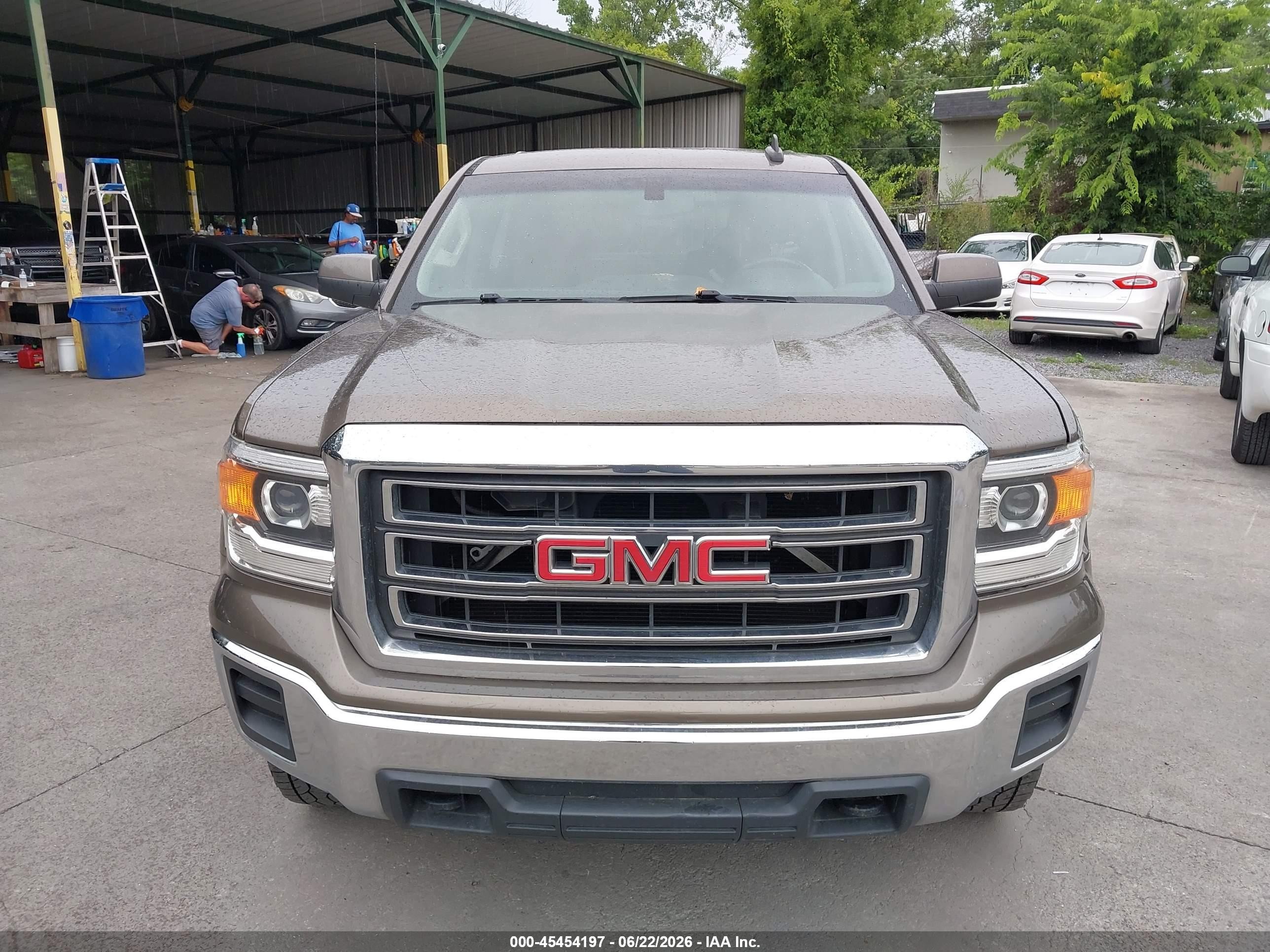 2015 Gmc Sierra 1500 Sle Dark Brown vin: 1GTV2UEC2FZ254839