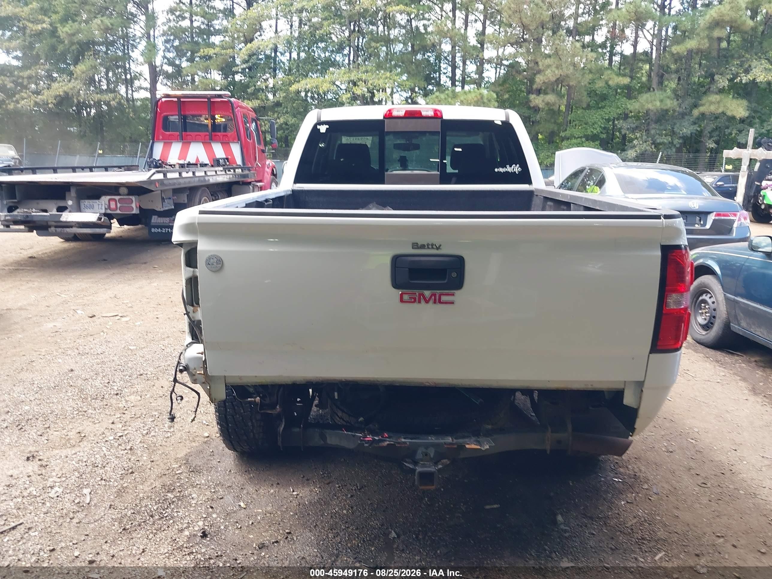 2014 Gmc Sierra 1500 Sle White vin: 1GTV2UEC3EZ167868
