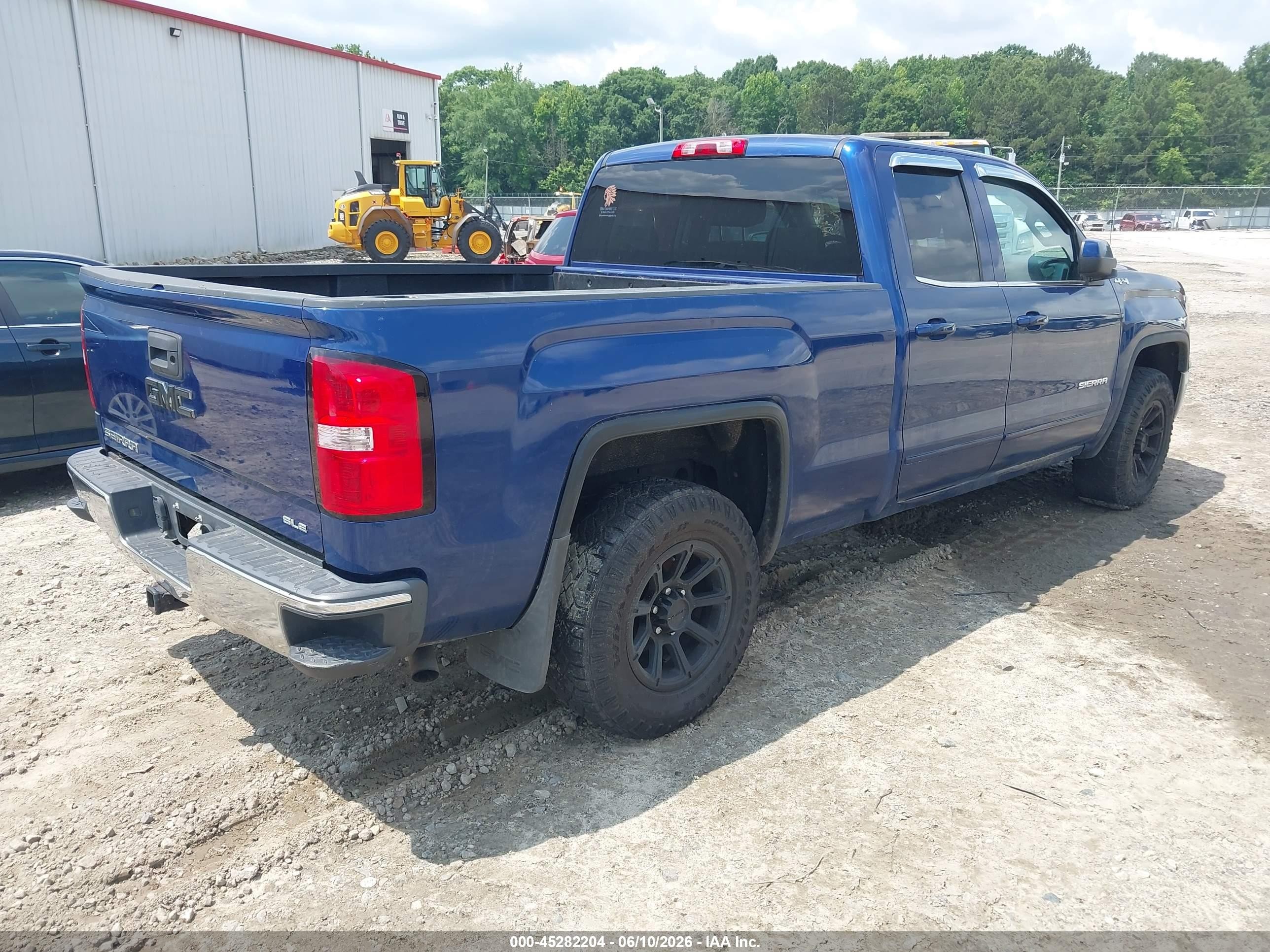2014 Gmc Sierra 1500 Sle Синий vin: 1GTV2UEC3EZ268554