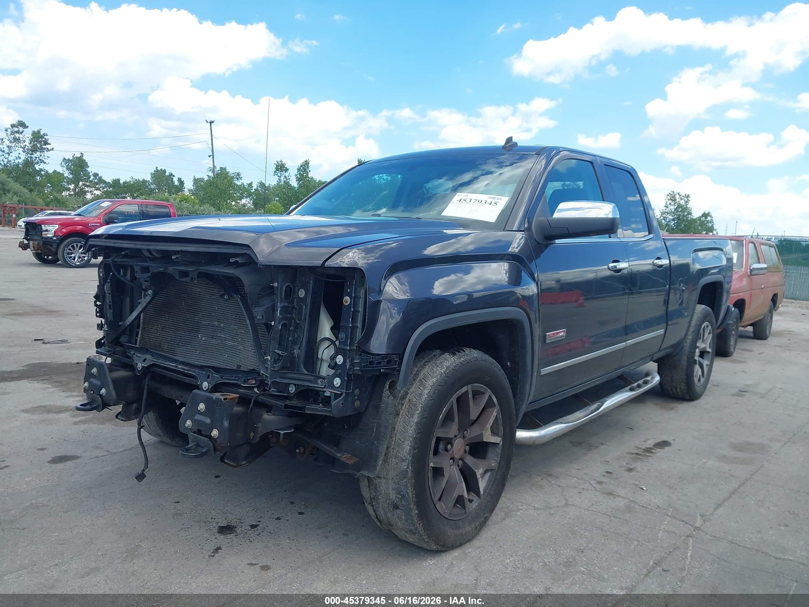 2014 Gmc Sierra 1500 Sle Серый vin: 1GTV2UEC3EZ330616