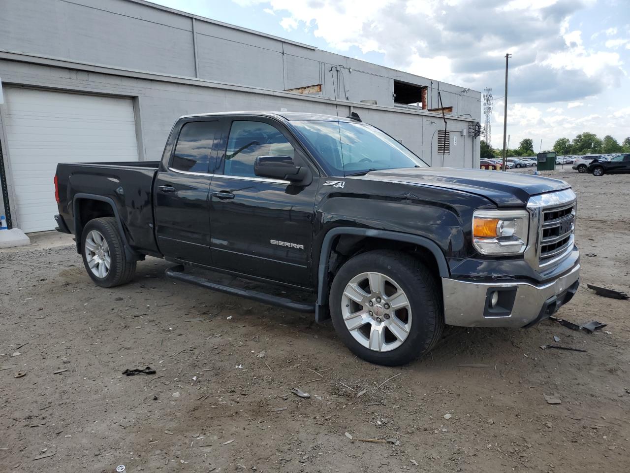 2015 Gmc Sierra K1500 Sle Black vin: 1GTV2UEC3FZ181173 Damage: Right Running Board, Aftermarket, Acceptable