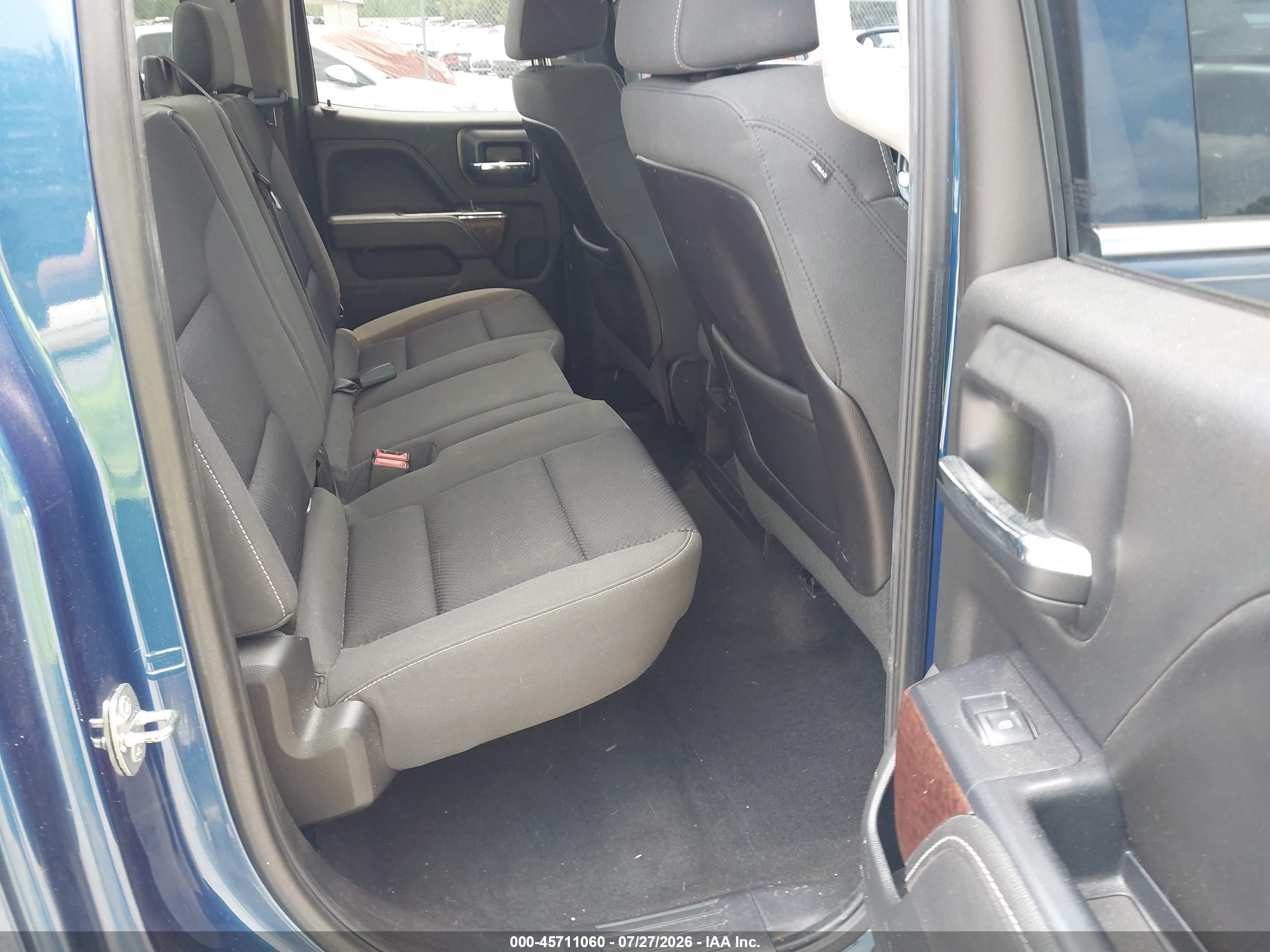 2015 Gmc Sierra 1500 Sle Blue vin: 1GTV2UEC3FZ240383