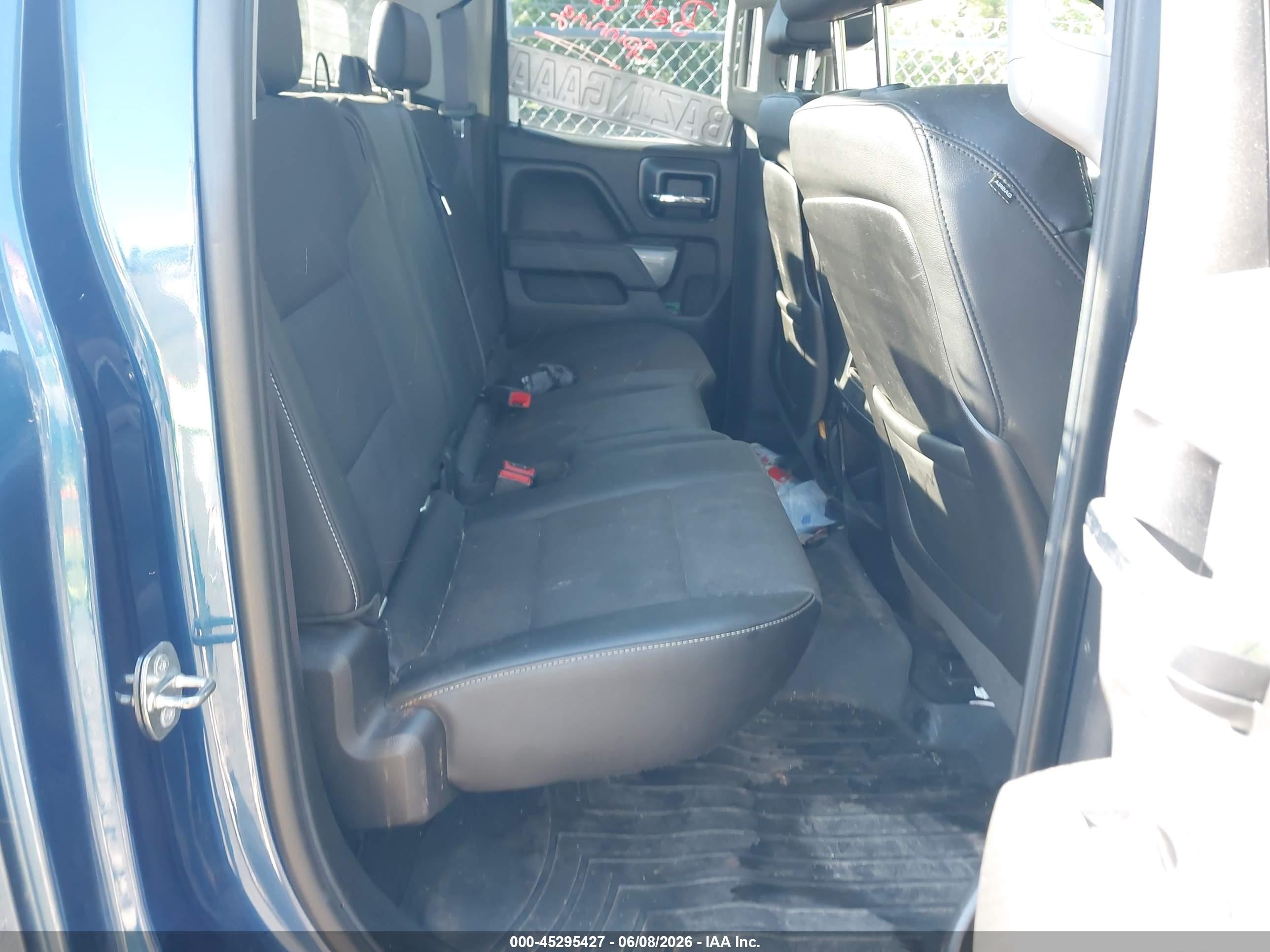 2015 Gmc Sierra 1500 Sle Blue vin: 1GTV2UEC3FZ244515