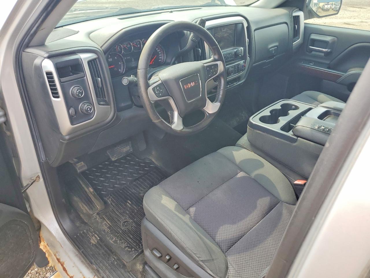 2015 Gmc Sierra K1500 Sle Серебряный vin: 1GTV2UEC3FZ362502