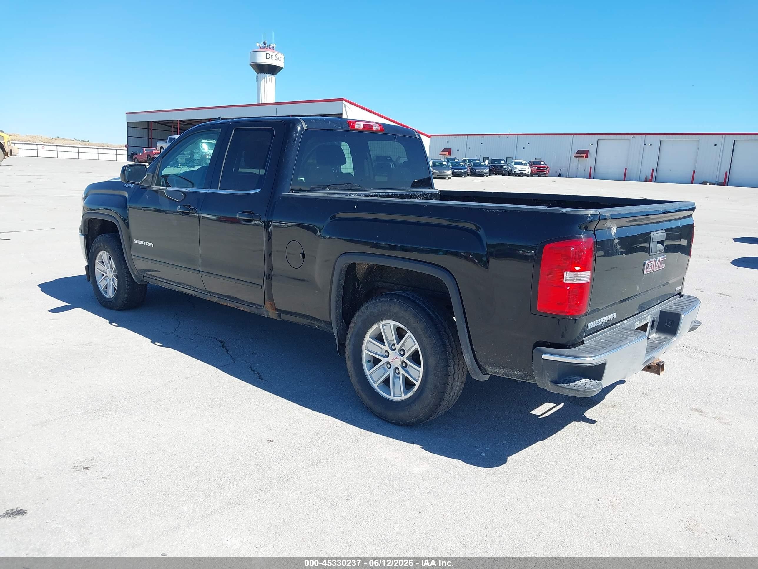 2015 Gmc Sierra 1500 Sle Black vin: 1GTV2UEC3FZ427283