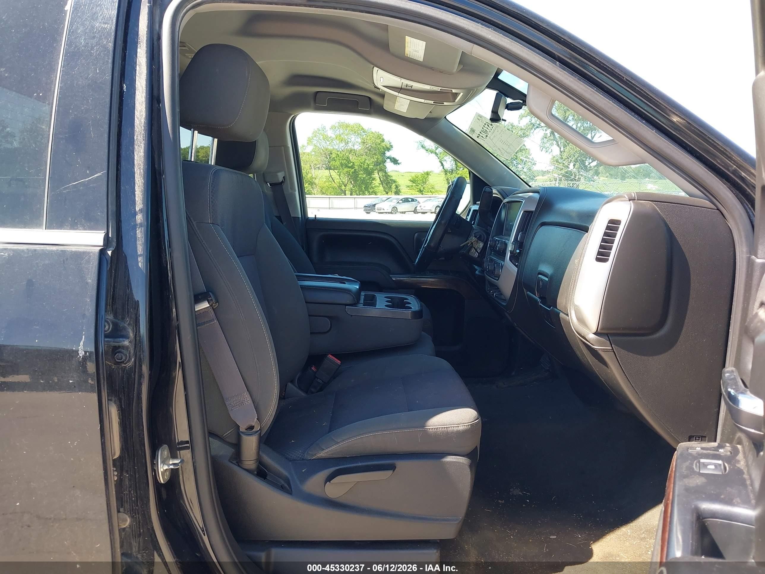 2015 Gmc Sierra 1500 Sle Black vin: 1GTV2UEC3FZ427283