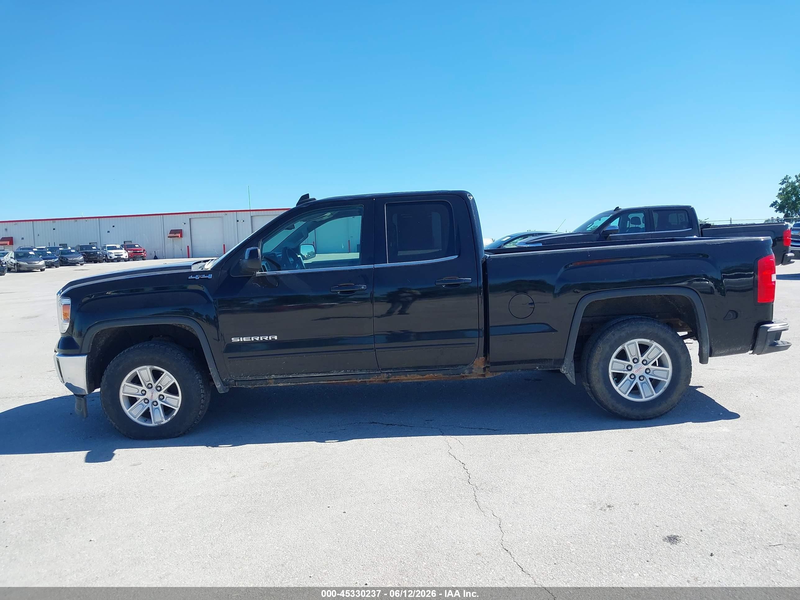 2015 Gmc Sierra 1500 Sle Black vin: 1GTV2UEC3FZ427283
