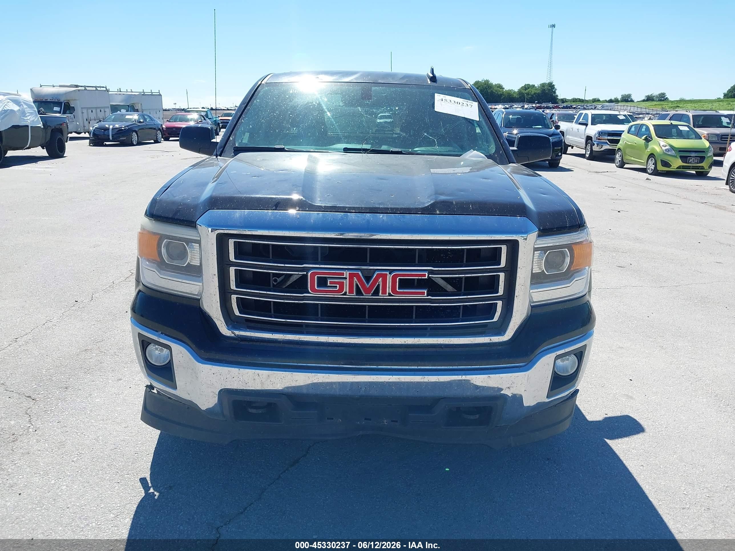 2015 Gmc Sierra 1500 Sle Black vin: 1GTV2UEC3FZ427283