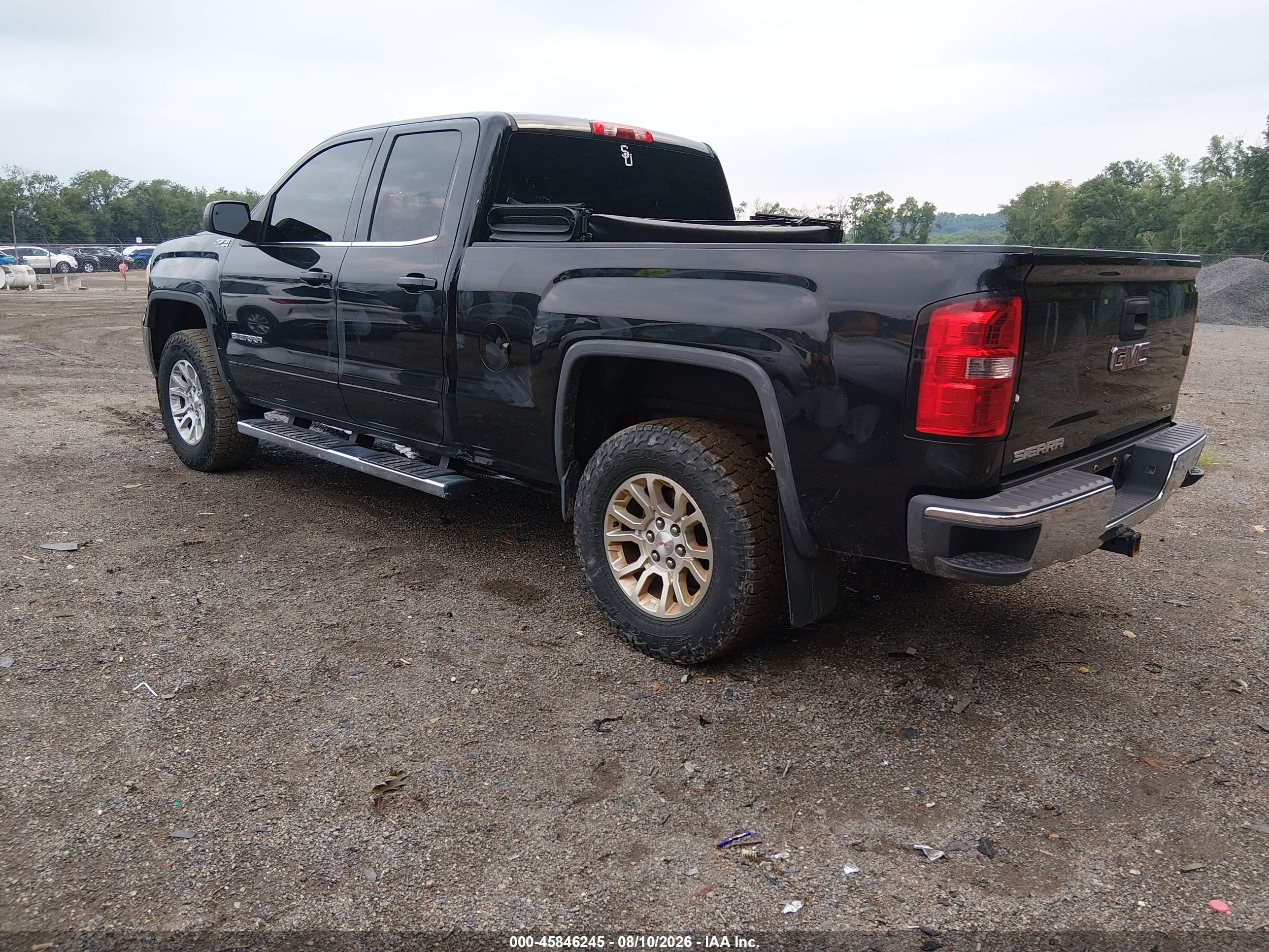 2014 Gmc Sierra 1500 Sle Black vin: 1GTV2UEC4EZ110241