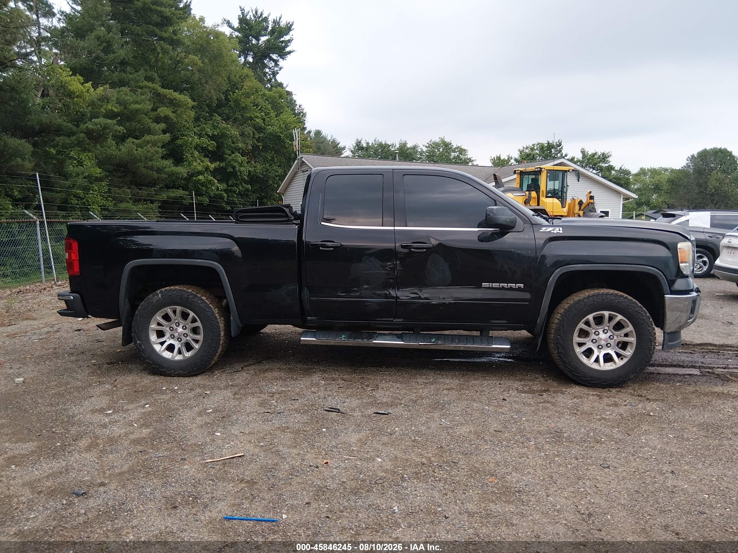 2014 Gmc Sierra 1500 Sle Black vin: 1GTV2UEC4EZ110241