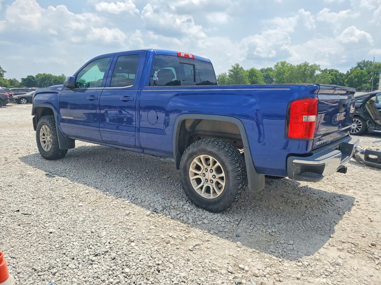 2014 Gmc Sierra K1500 Sle Blue vin: 1GTV2UEC4EZ124446