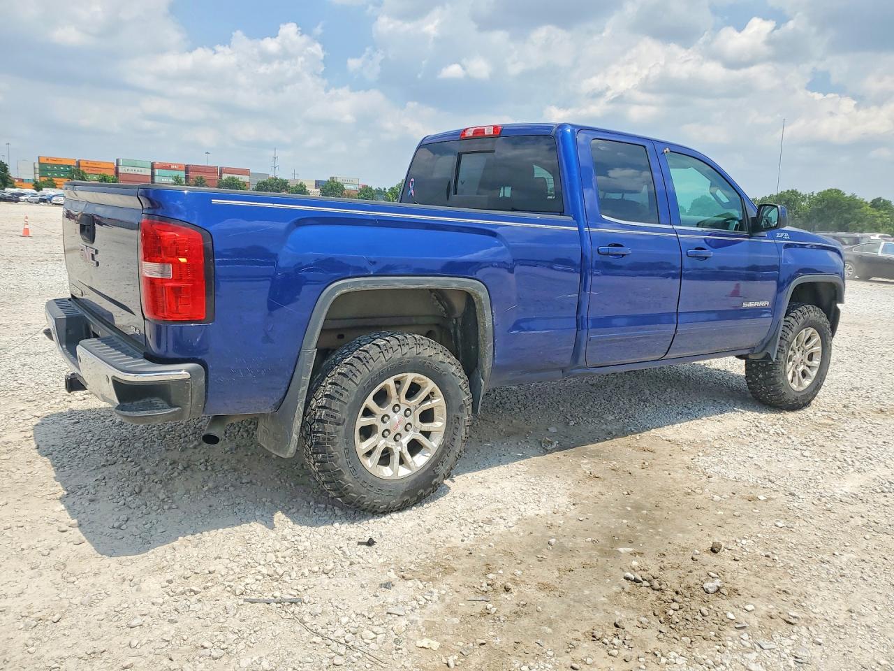 2014 Gmc Sierra K1500 Sle Blue vin: 1GTV2UEC4EZ124446