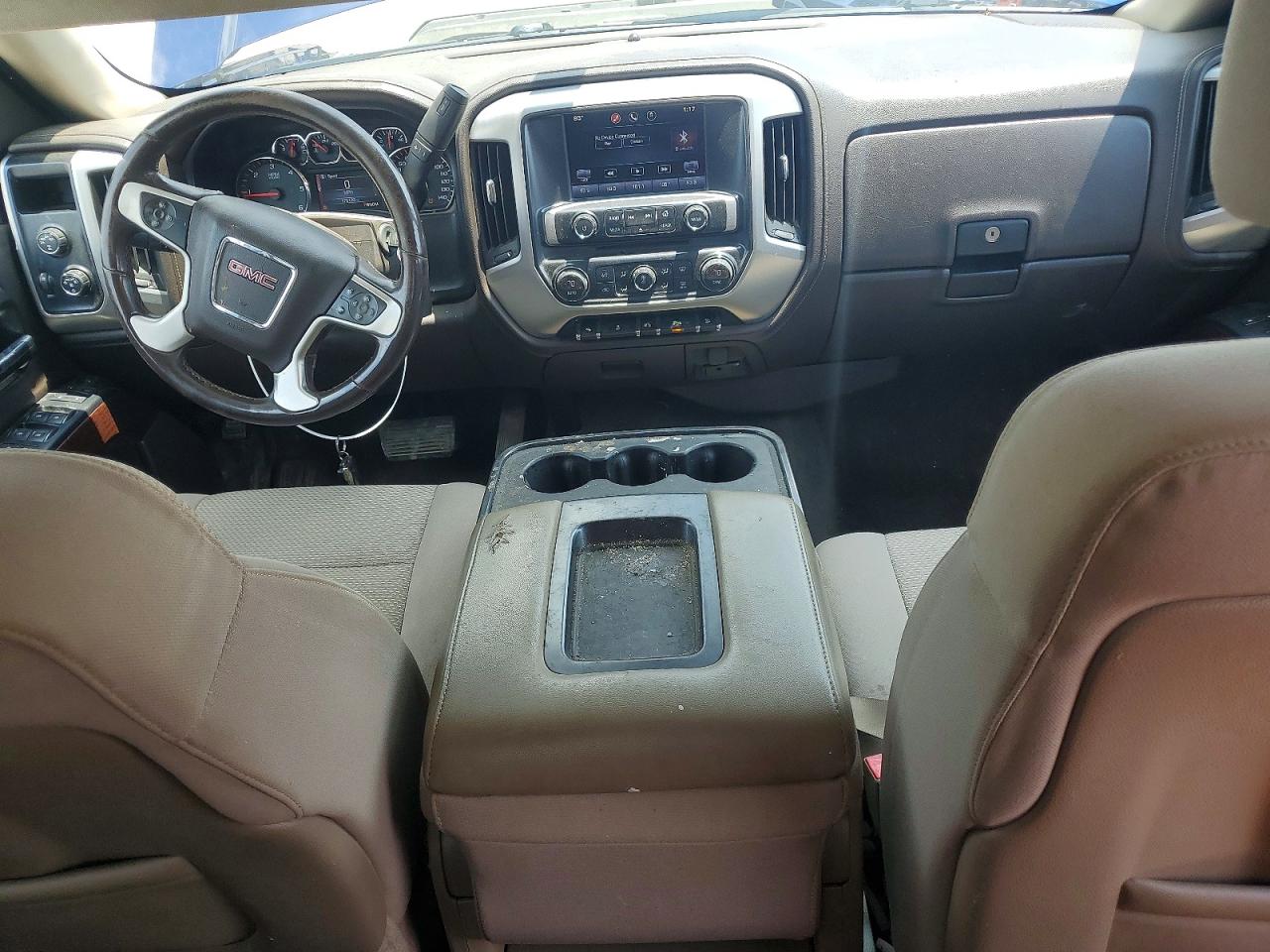 2014 Gmc Sierra K1500 Sle Blue vin: 1GTV2UEC4EZ124446