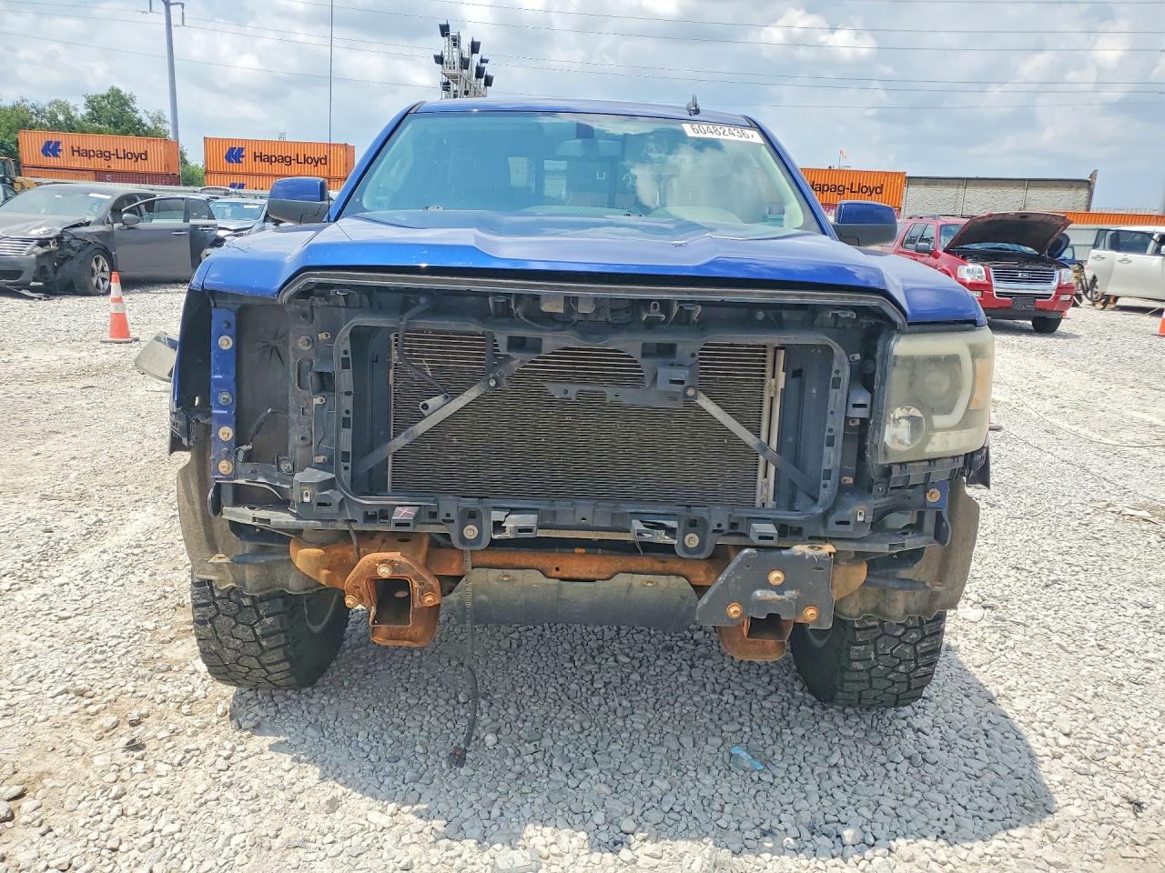 2014 Gmc Sierra K1500 Sle Blue vin: 1GTV2UEC4EZ124446