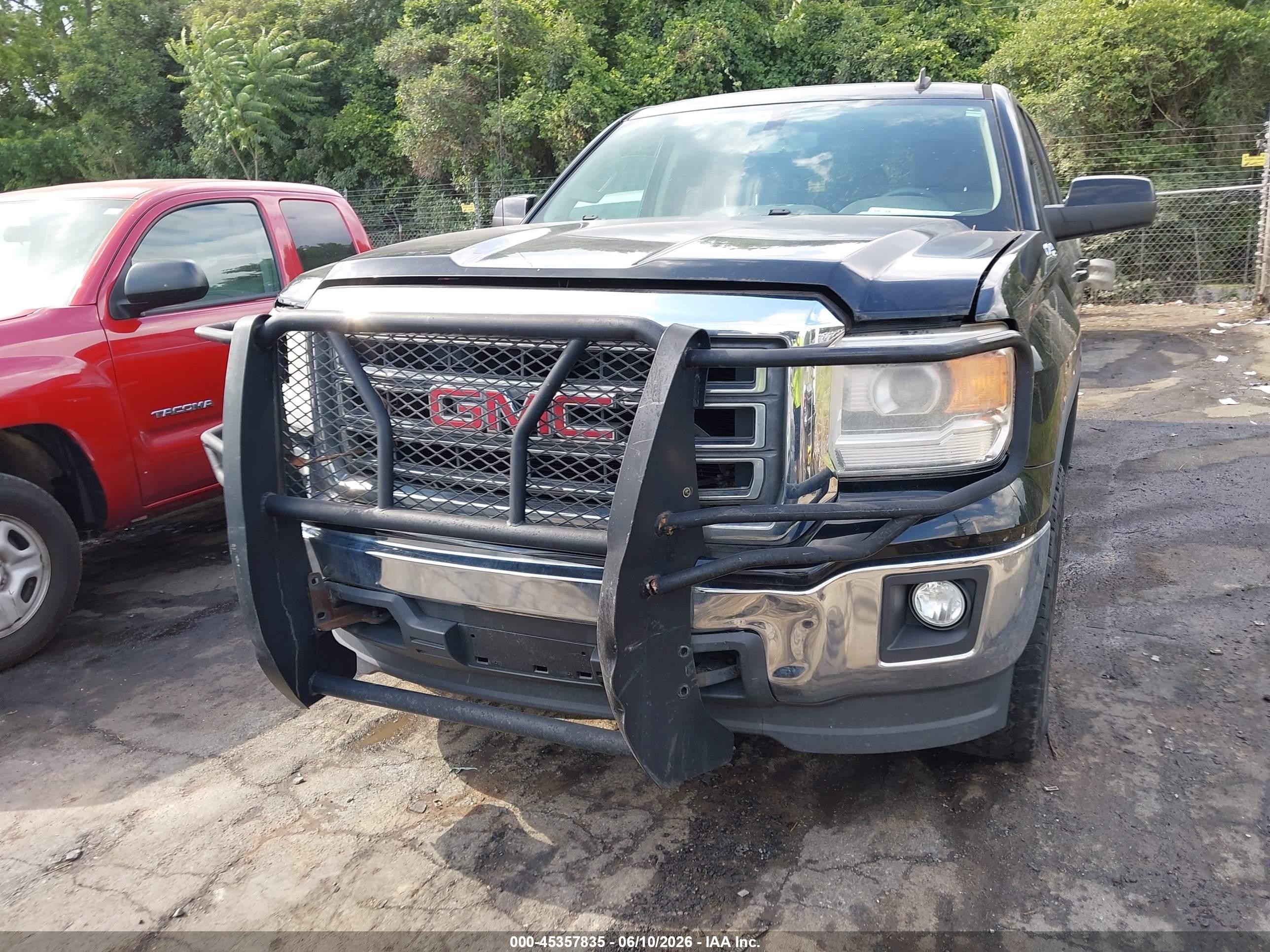 2014 Gmc Sierra 1500 Sle Black vin: 1GTV2UEC4EZ157804