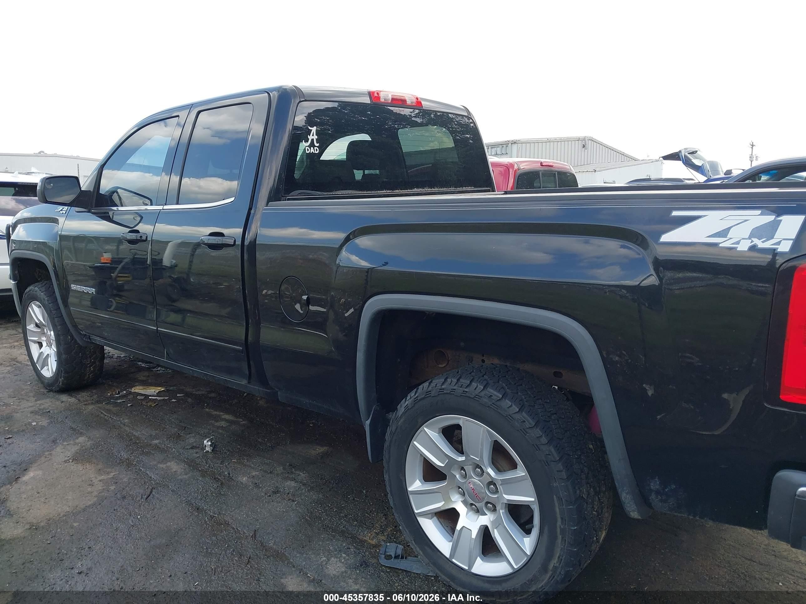 2014 Gmc Sierra 1500 Sle Black vin: 1GTV2UEC4EZ157804