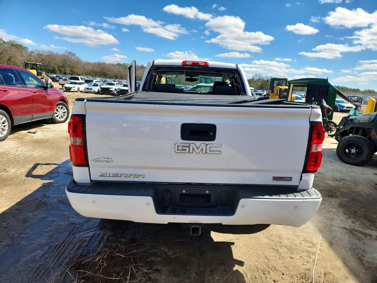 2014 Gmc Sierra K1500 Sle White vin: 1GTV2UEC4EZ158581