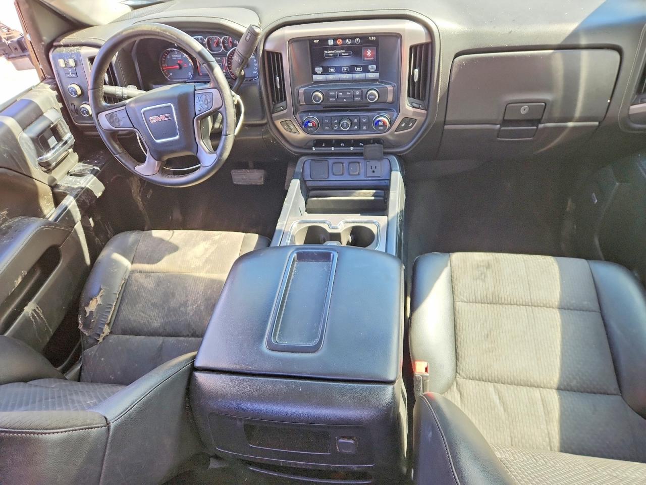2014 Gmc Sierra K1500 Sle White vin: 1GTV2UEC4EZ158581