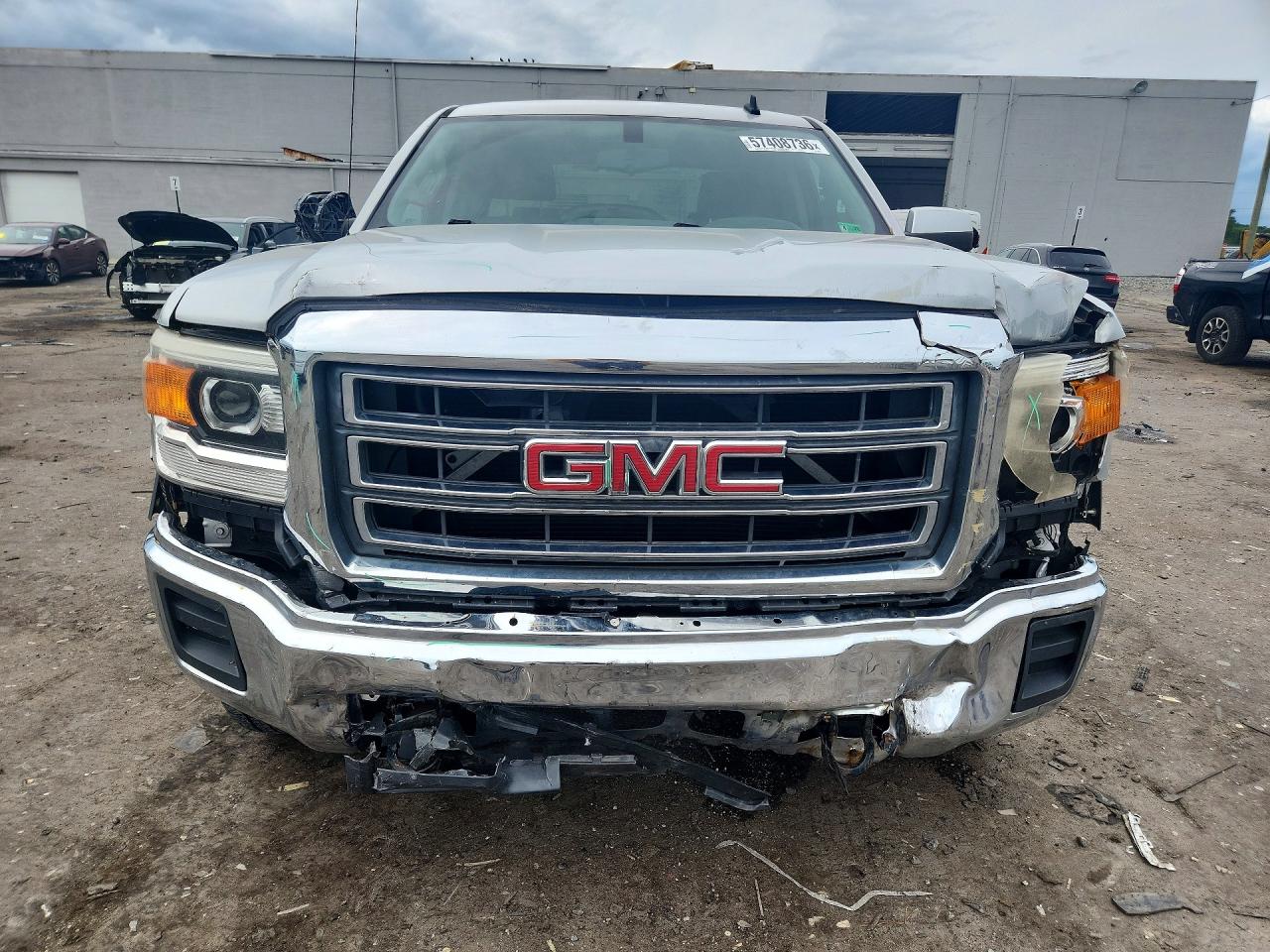 2014 Gmc Sierra K1500 Sle Silver vin: 1GTV2UEC4EZ325814