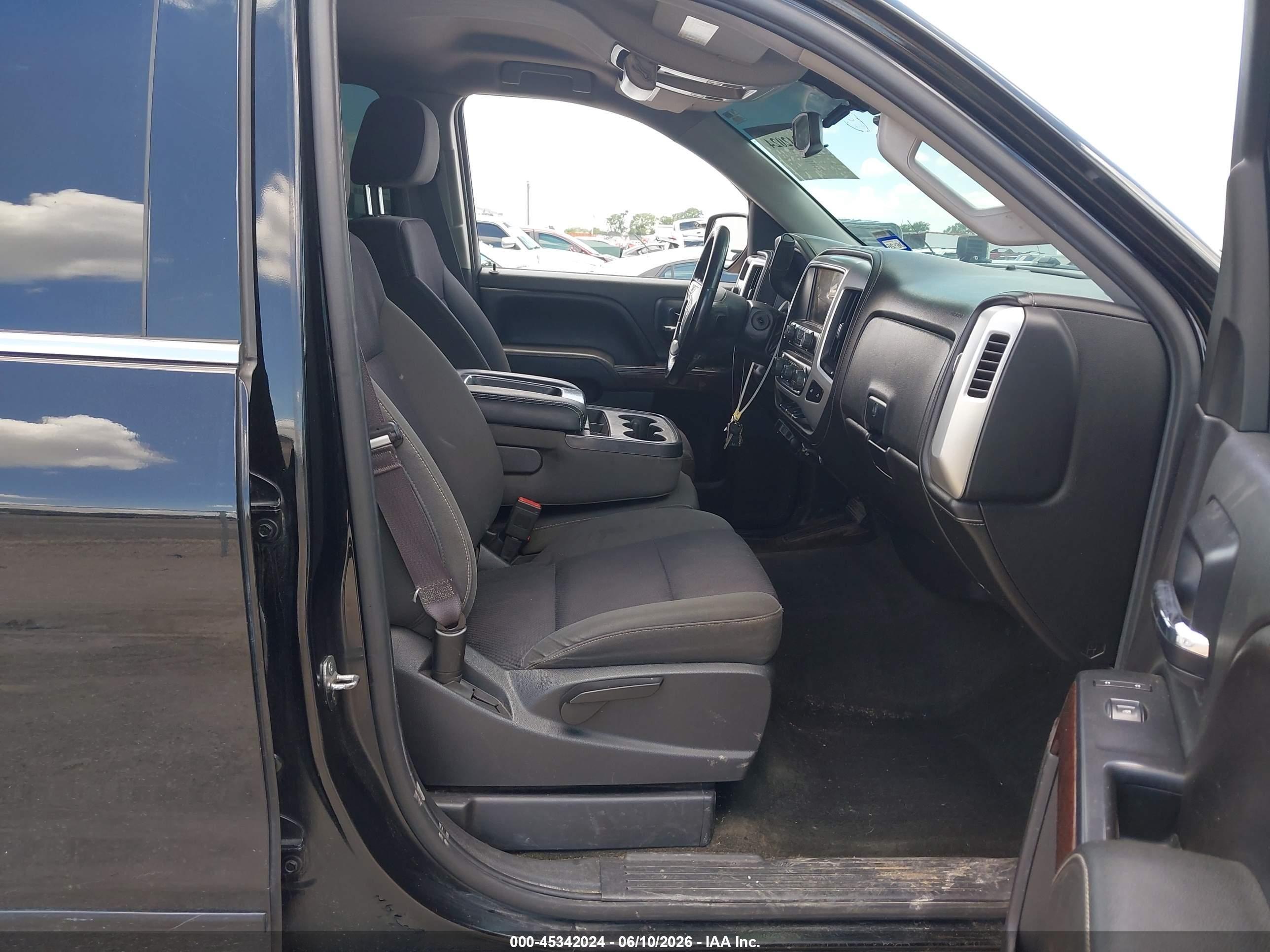 2014 Gmc Sierra 1500 Sle Black vin: 1GTV2UEC4EZ378271