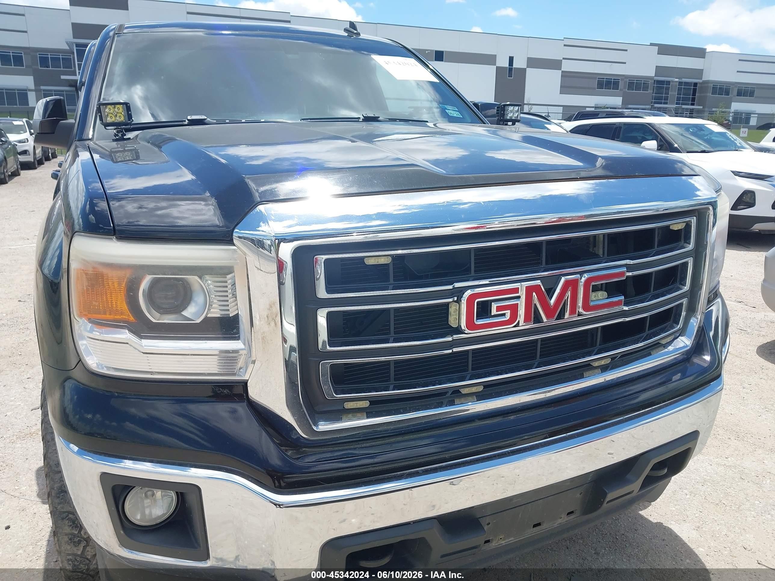 2014 Gmc Sierra 1500 Sle Black vin: 1GTV2UEC4EZ378271