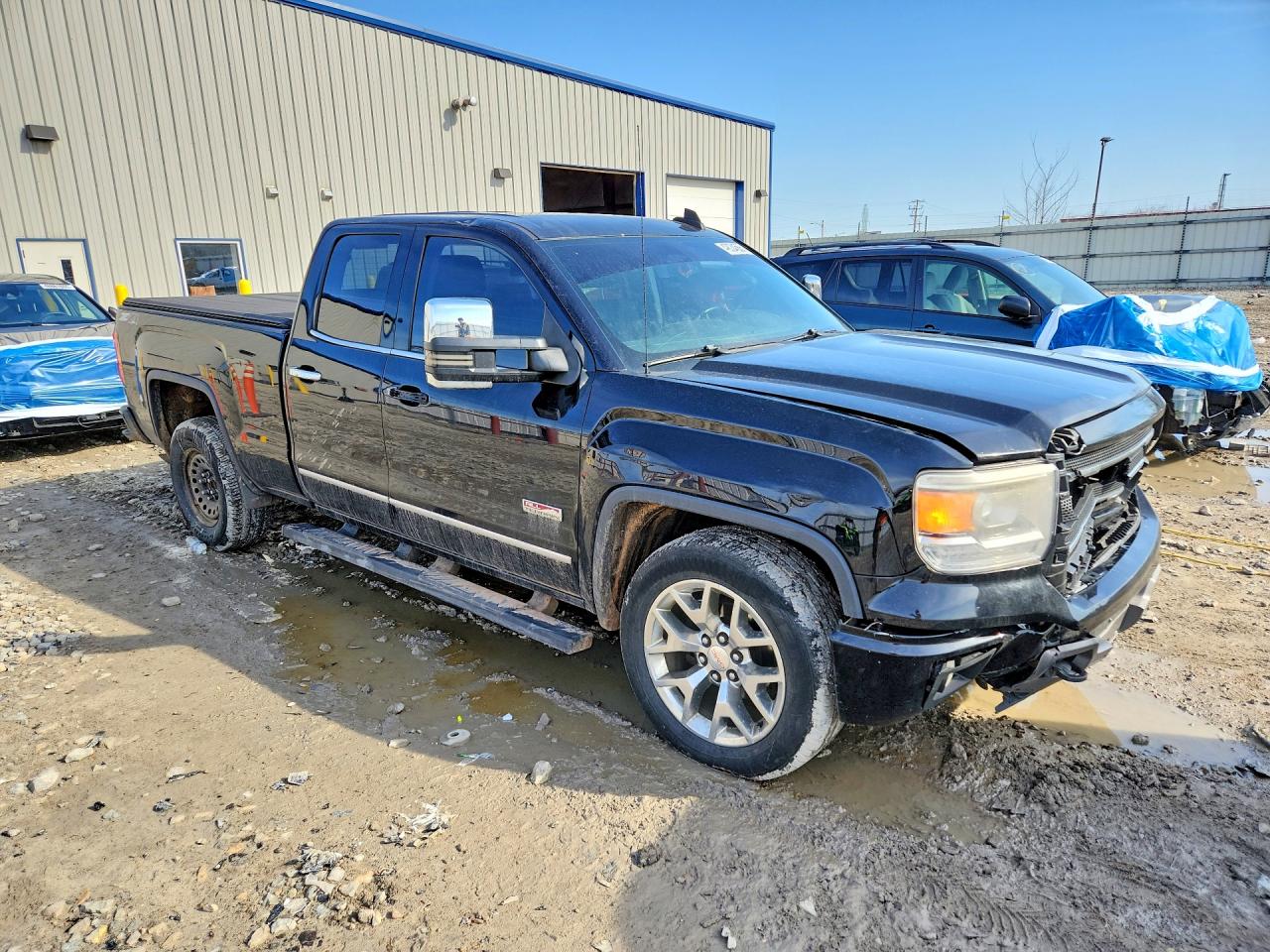 2015 Gmc Sierra K1500 Sle Black vin: 1GTV2UEC4FZ205397