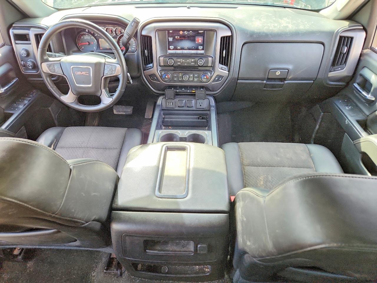 2015 Gmc Sierra K1500 Sle Black vin: 1GTV2UEC4FZ205397