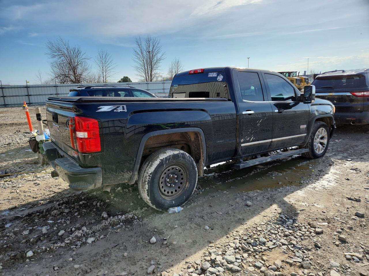 2015 Gmc Sierra K1500 Sle Black vin: 1GTV2UEC4FZ205397