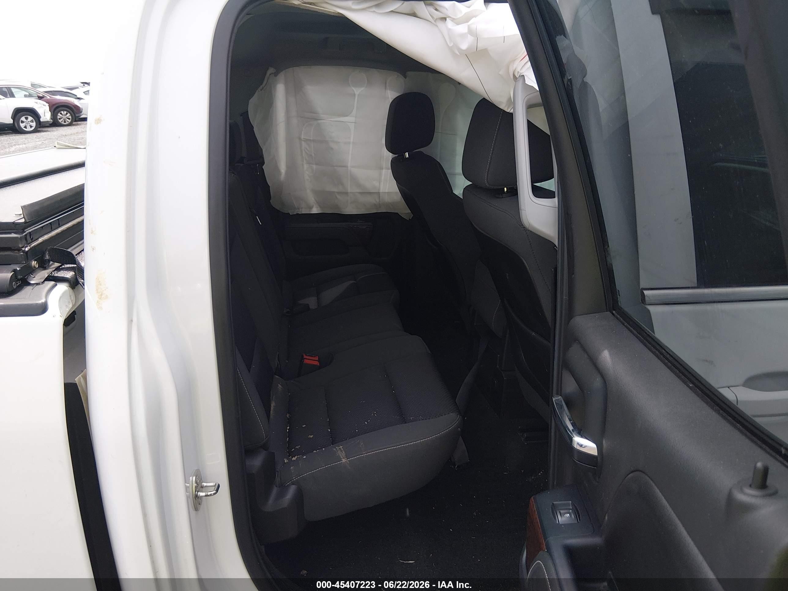 2015 Gmc Sierra 1500 Sle White vin: 1GTV2UEC4FZ351850