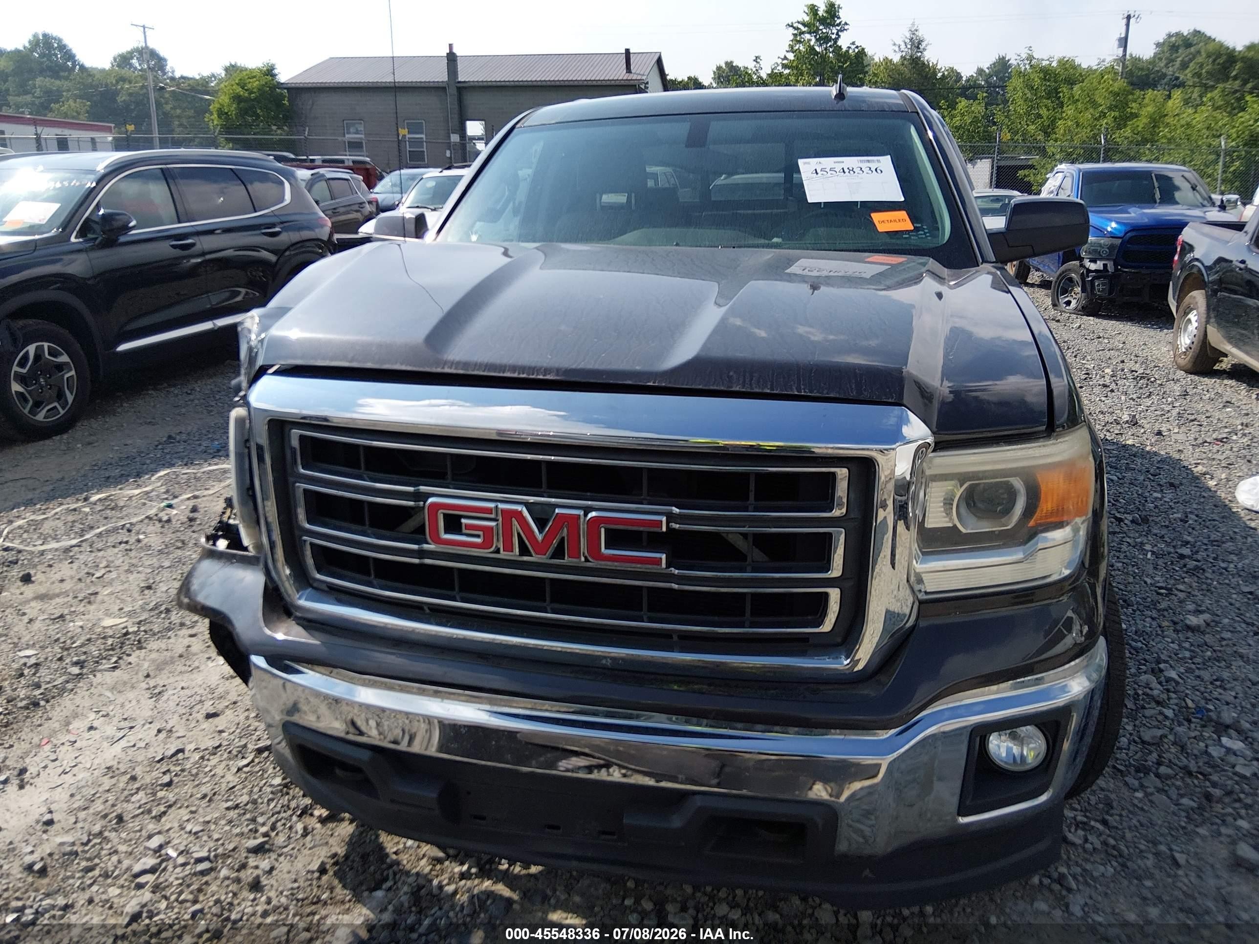 2014 Gmc Sierra 1500 Sle Black vin: 1GTV2UEC5EZ161604
